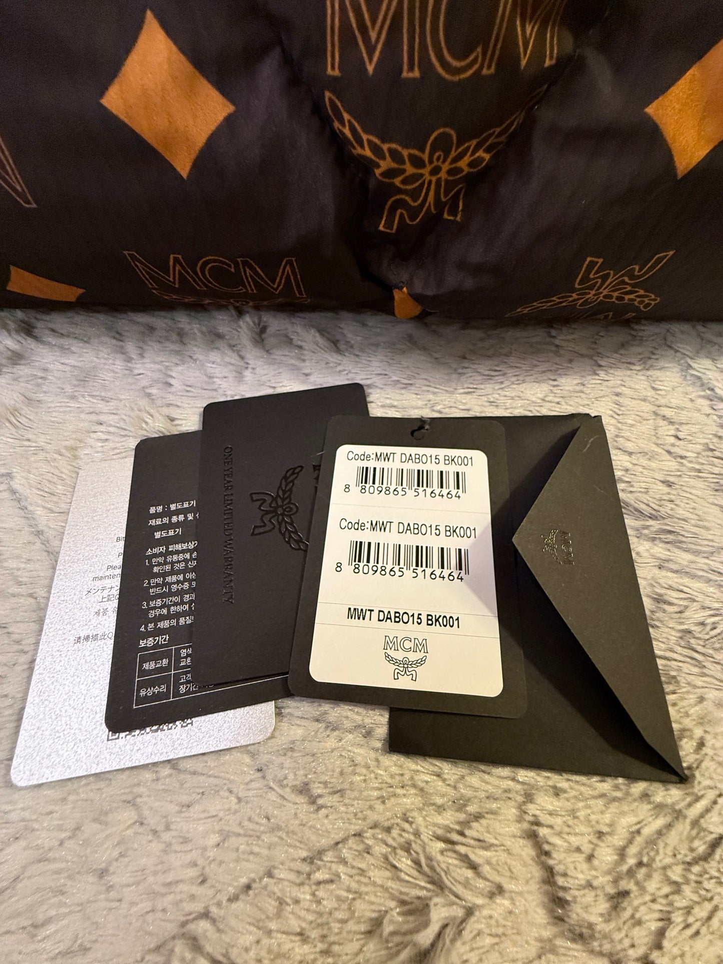 MCM Munchen Puffer Bag