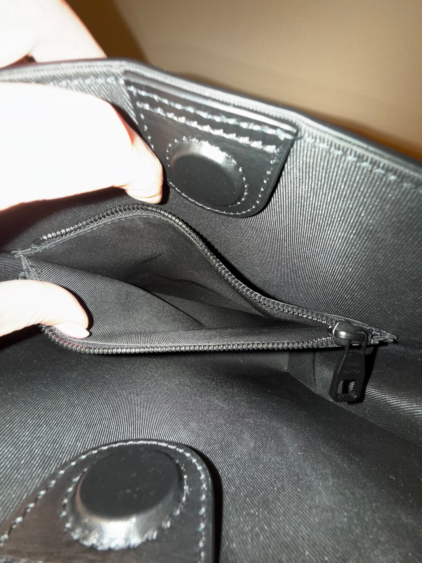 Louis Vuitton Sac Plat Fold 2 Way Epi Leather