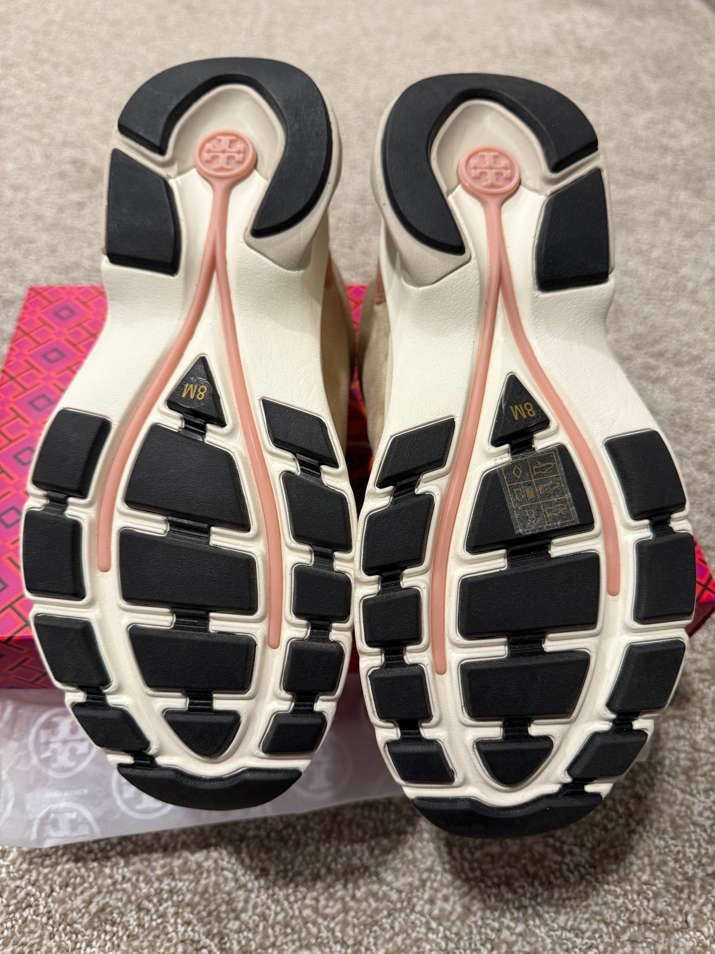 NEW- Tory Burch Good Luck Trainer, Size 8