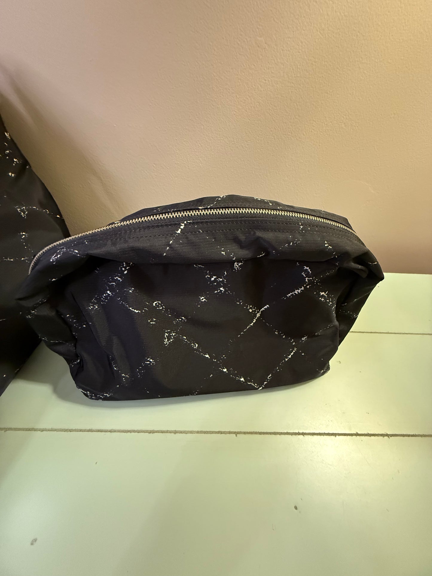 Chanel travel line weekend size travel/diaper bag with internal pouch and soft sac/mat