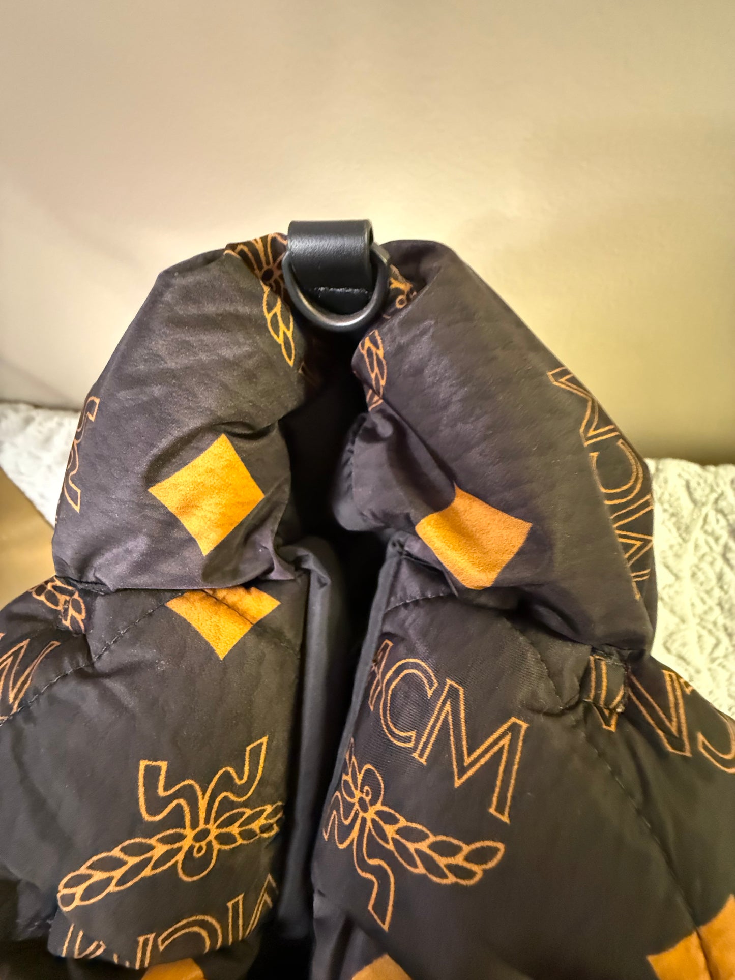 MCM Munchen Puffer Bag