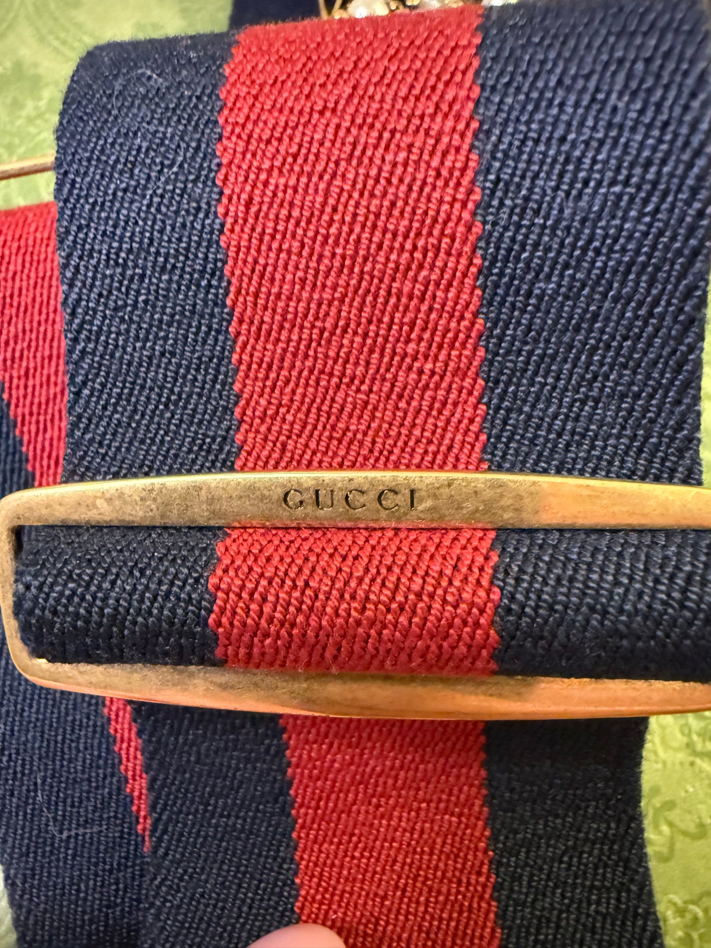 Gucci Queen Margaret Bee Belt