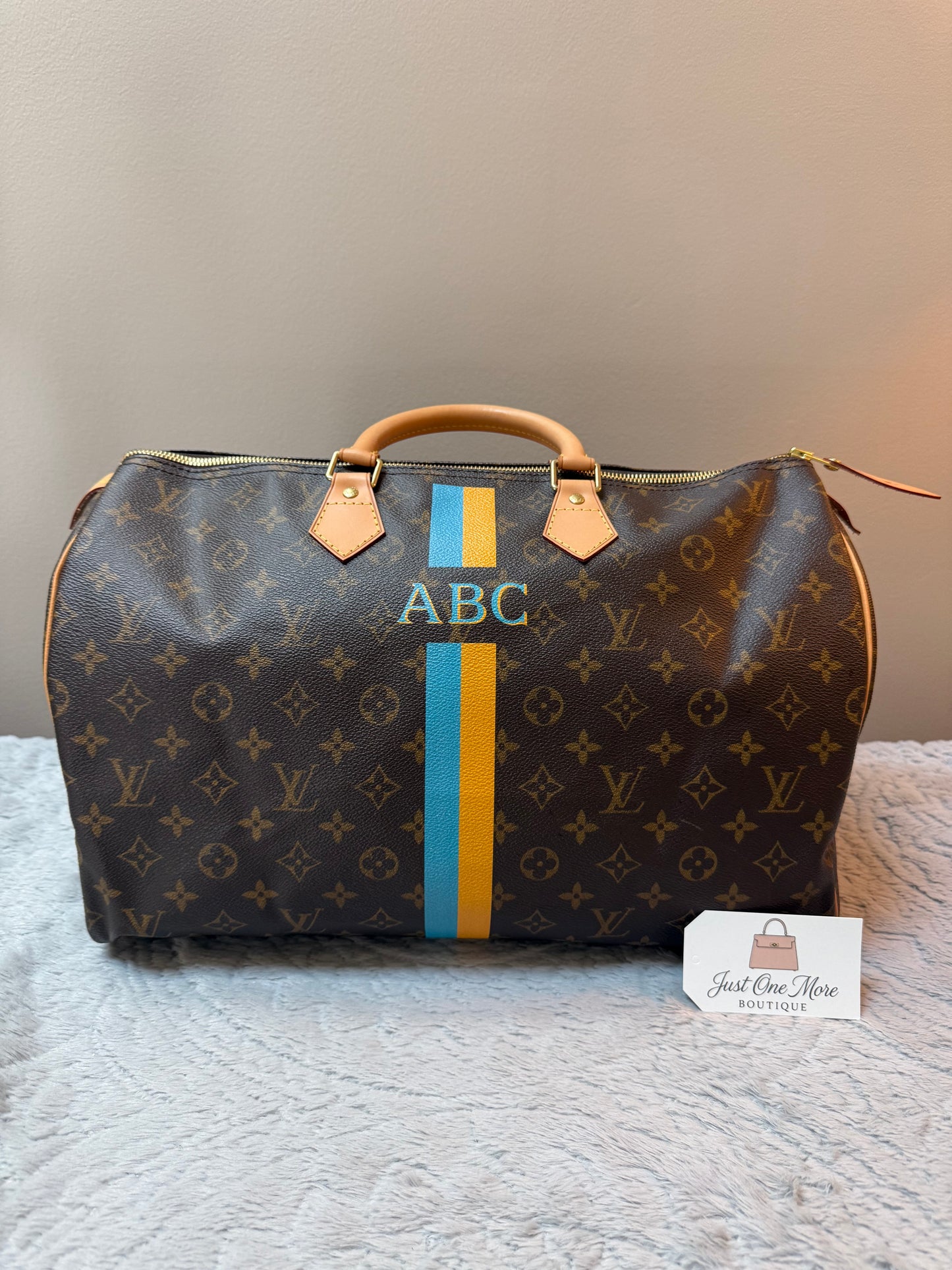 Louis Vuitton Speedy 40-customized