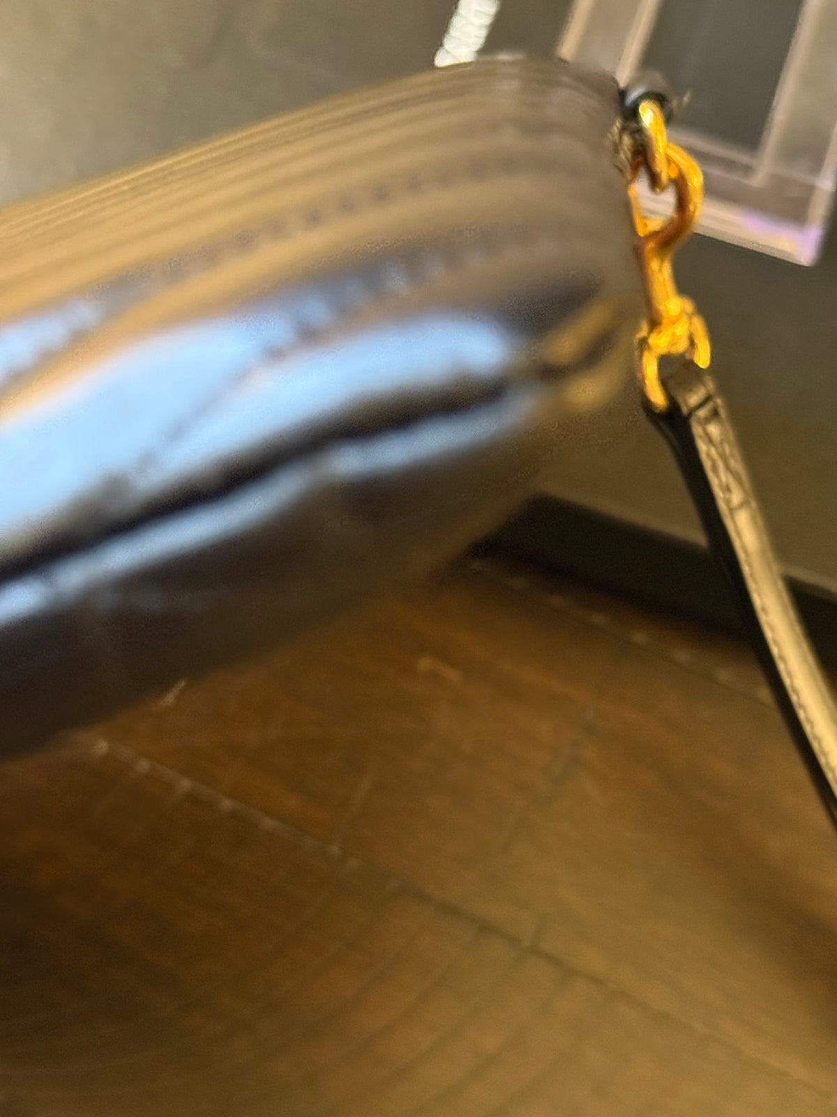 YSL Leather Clutch
