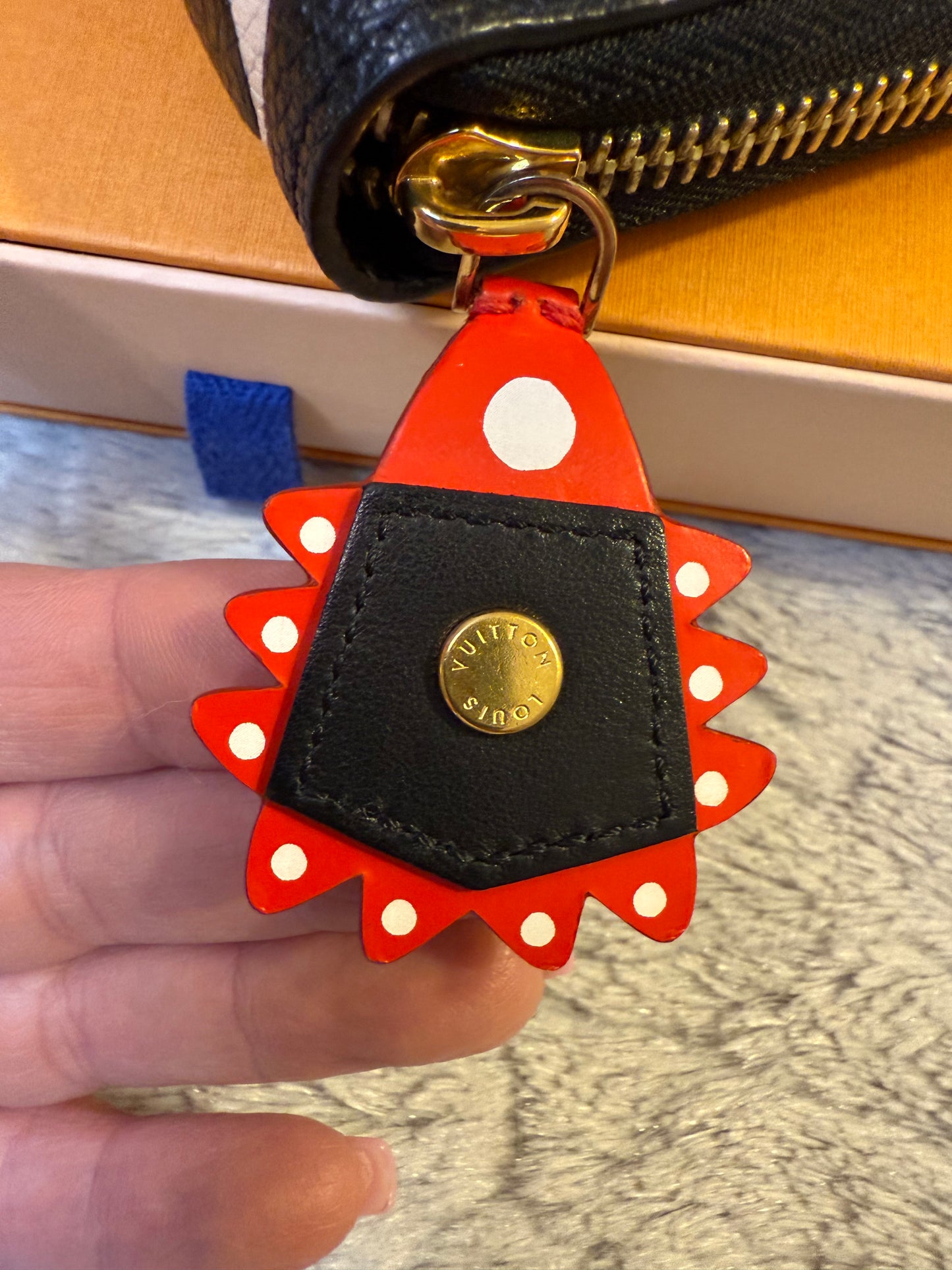 Limited Edition LOUIS VUITTON Crafty
Monogram Empreinte Zippy Wallet
