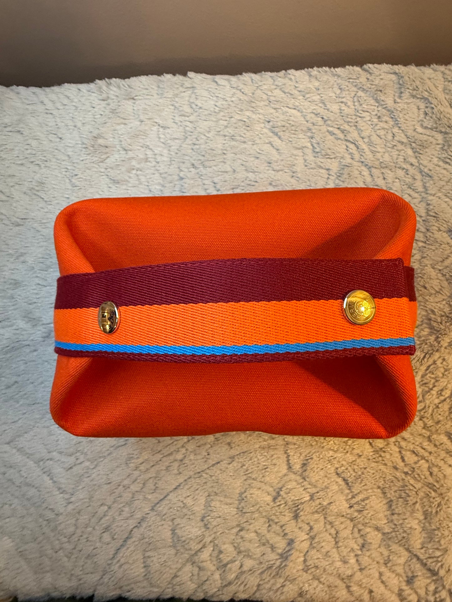 Hermes Bride-a-Brac H Pavillon case with aftermarket crossbody strap