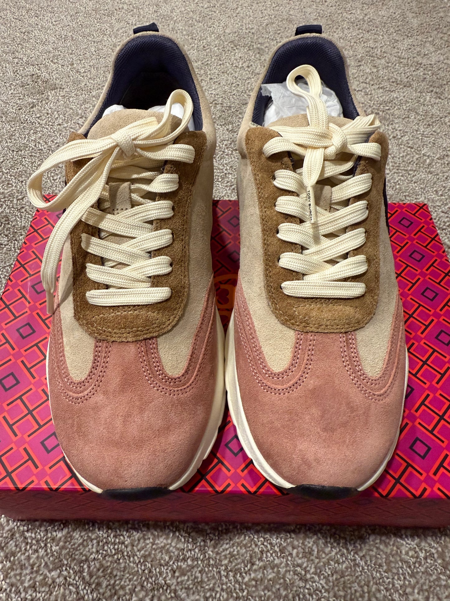 NEW- Tory Burch Good Luck Trainer, Size 8