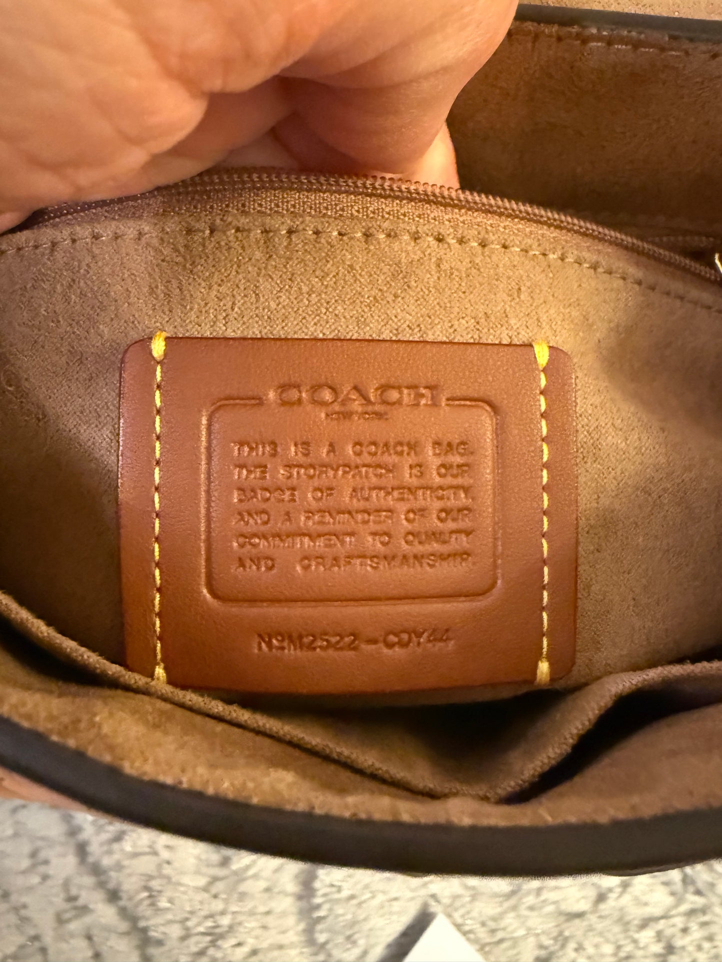 Coach Emory Top Handle Bag CDY44
