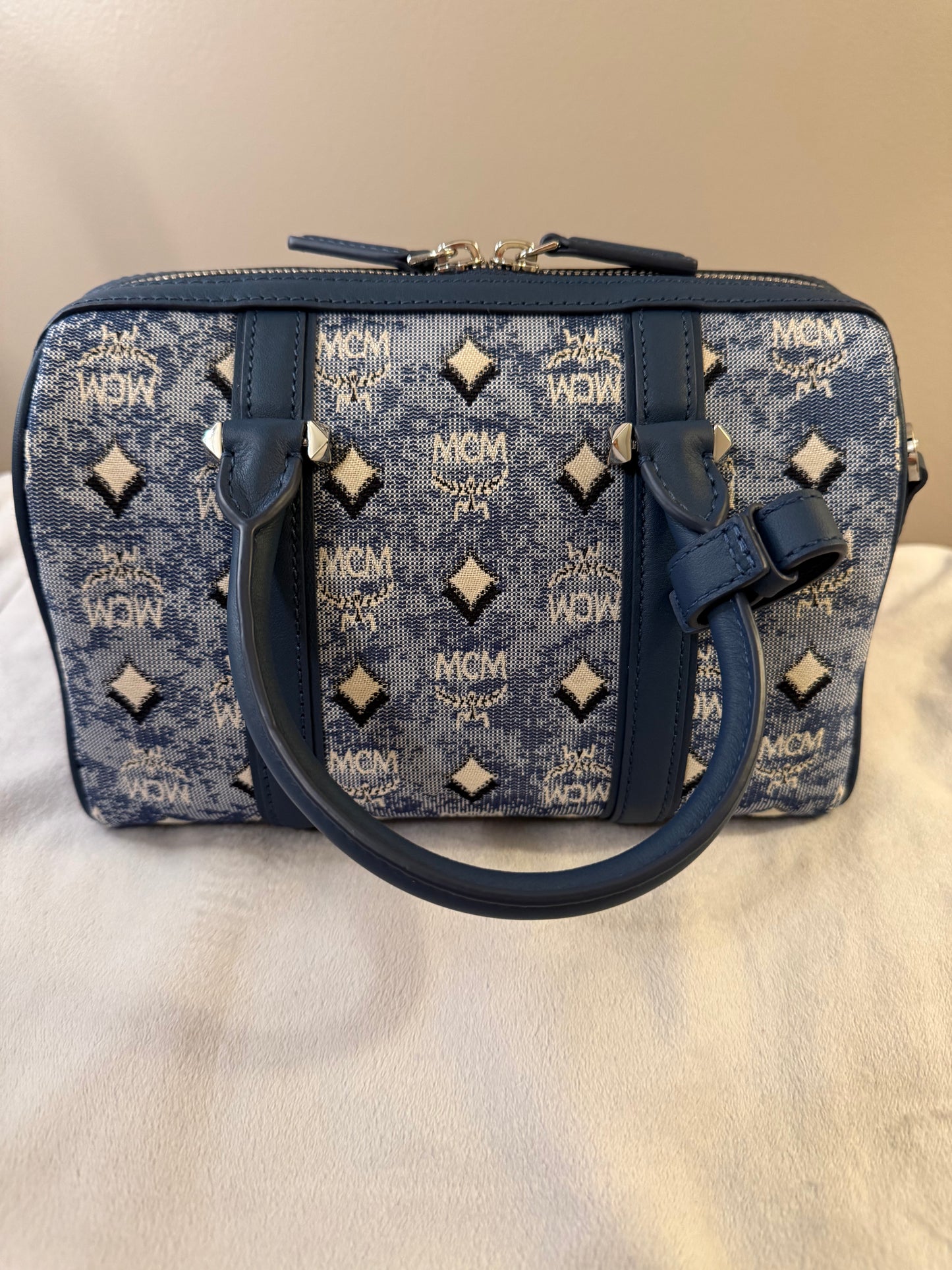 MCM Aren Barrel Bag (Boston Bag)- NWT