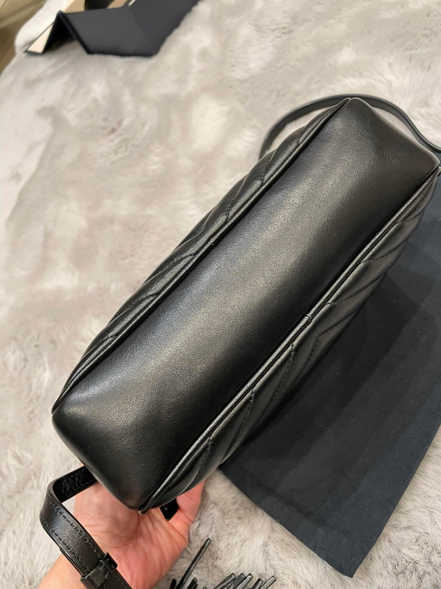 YSL Medium Lou with Tassel