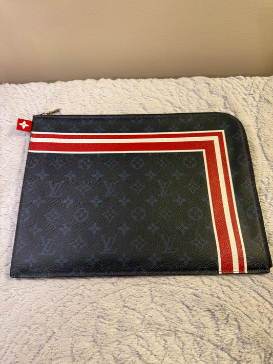 Louis Vuitton
Monogram Cobalt Pochette Jour GM- limited  edition