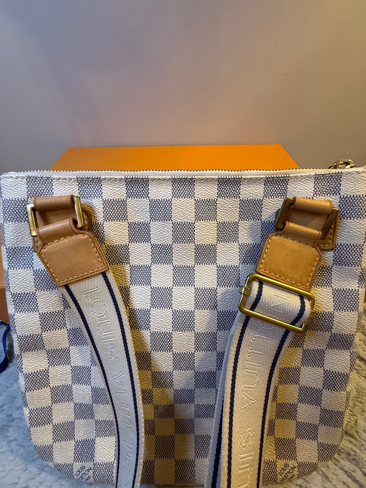 Louis Vuitton Pochette Bosphore (Damier Azur)