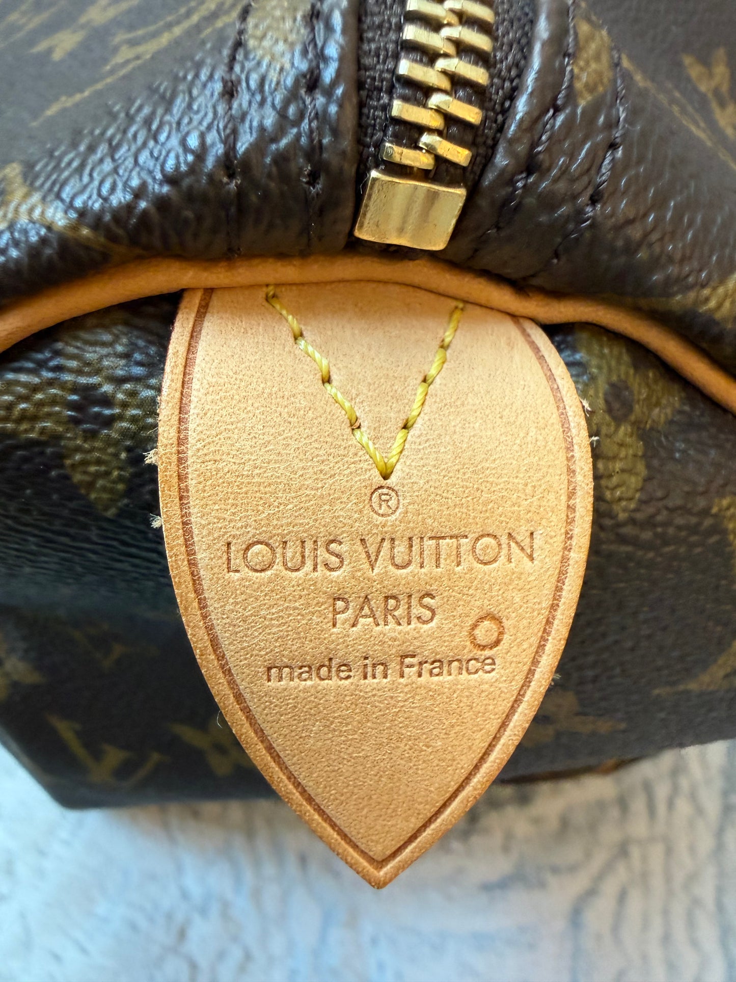 Louis Vuitton Speedy 40-customized
