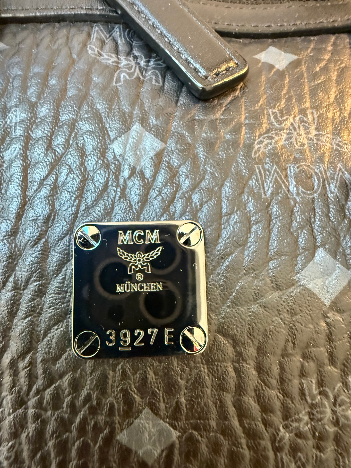 MCM Visetos Monogram Travel Bag (Carry-On Size)