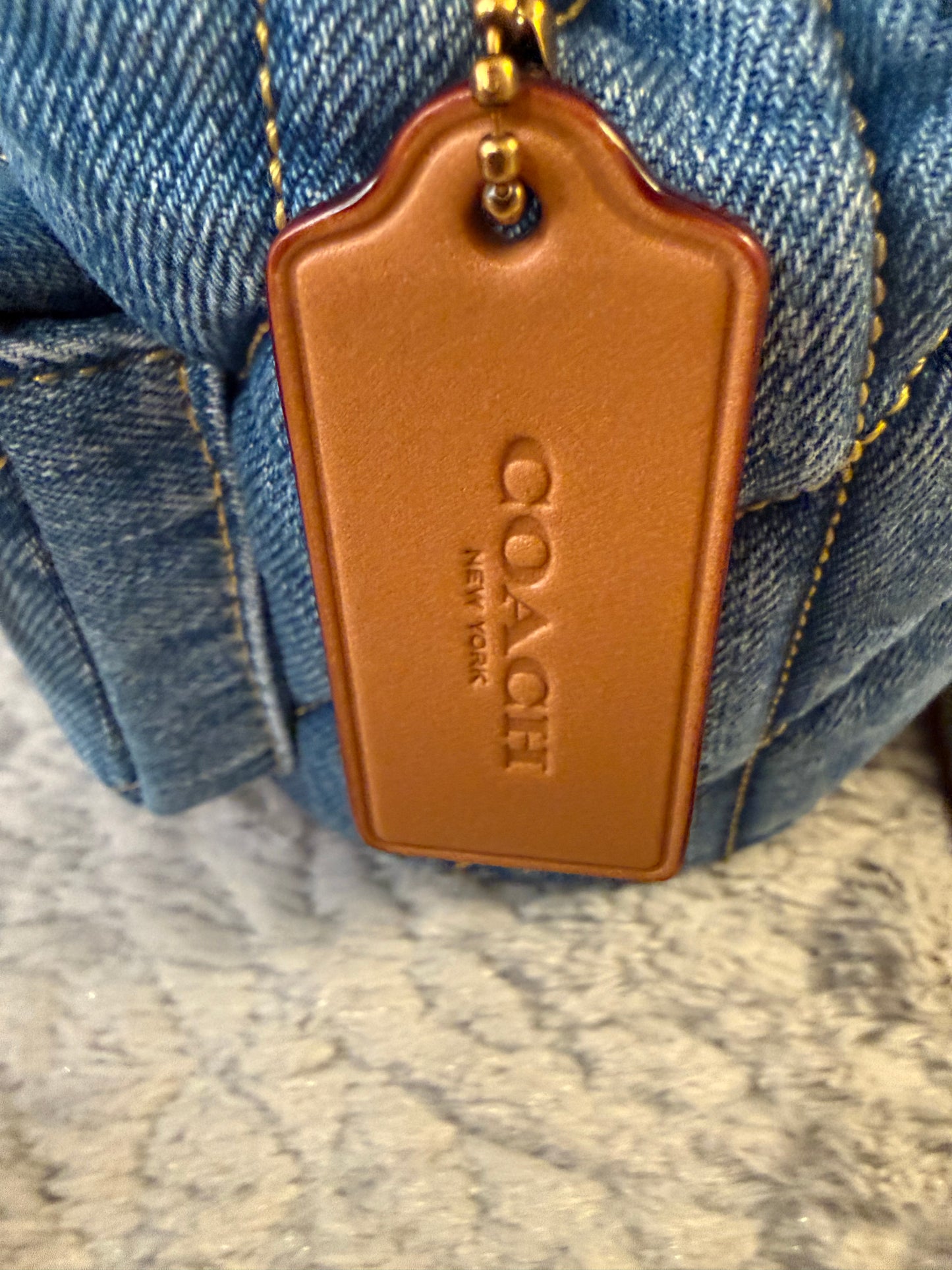 Coach Denim Tabby Backpack -NEW