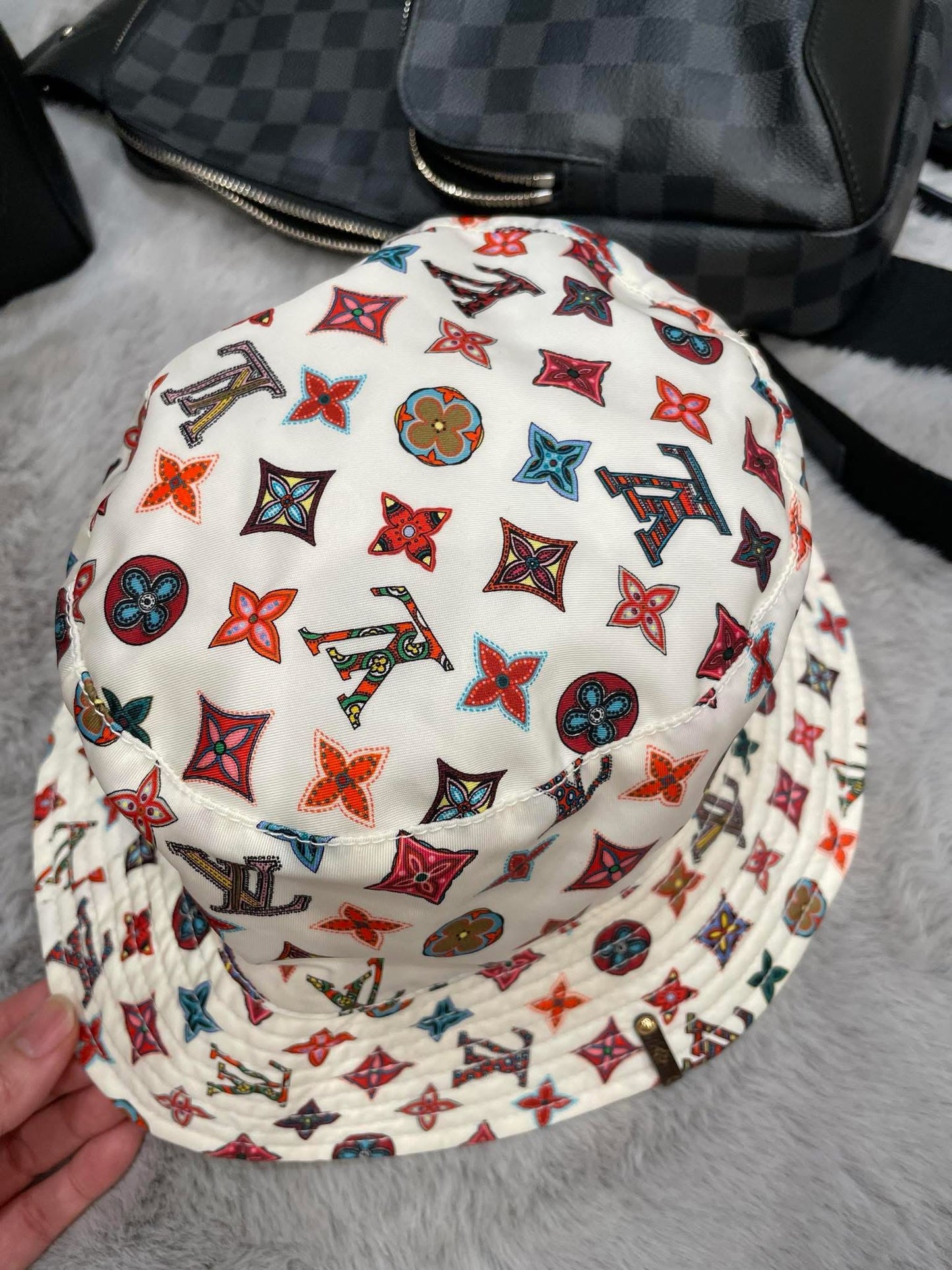 Louis Vuitton Monogram Lovelygram Bucket Hat