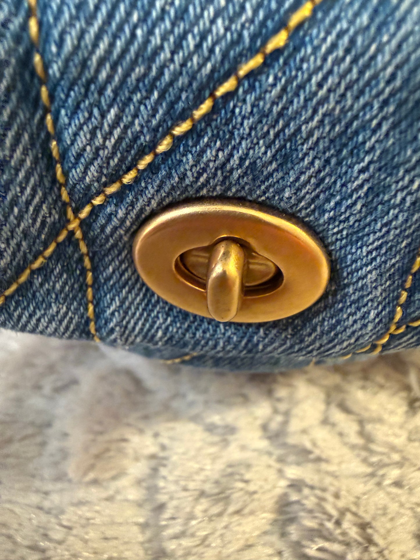 Coach Denim Tabby Backpack -NEW
