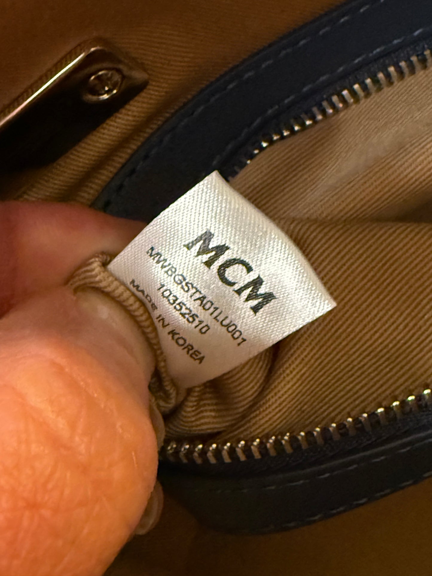 MCM Aren Barrel Bag (Boston Bag)- NWT