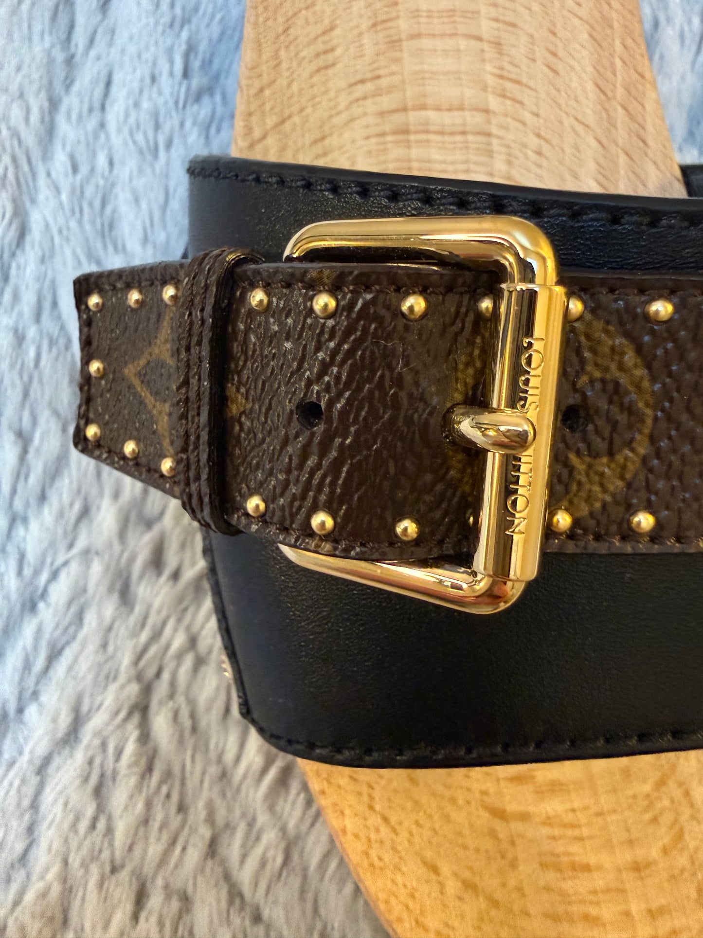 Louis Vuitton Monogram Cottage Mule | Size US 8 / EU 39