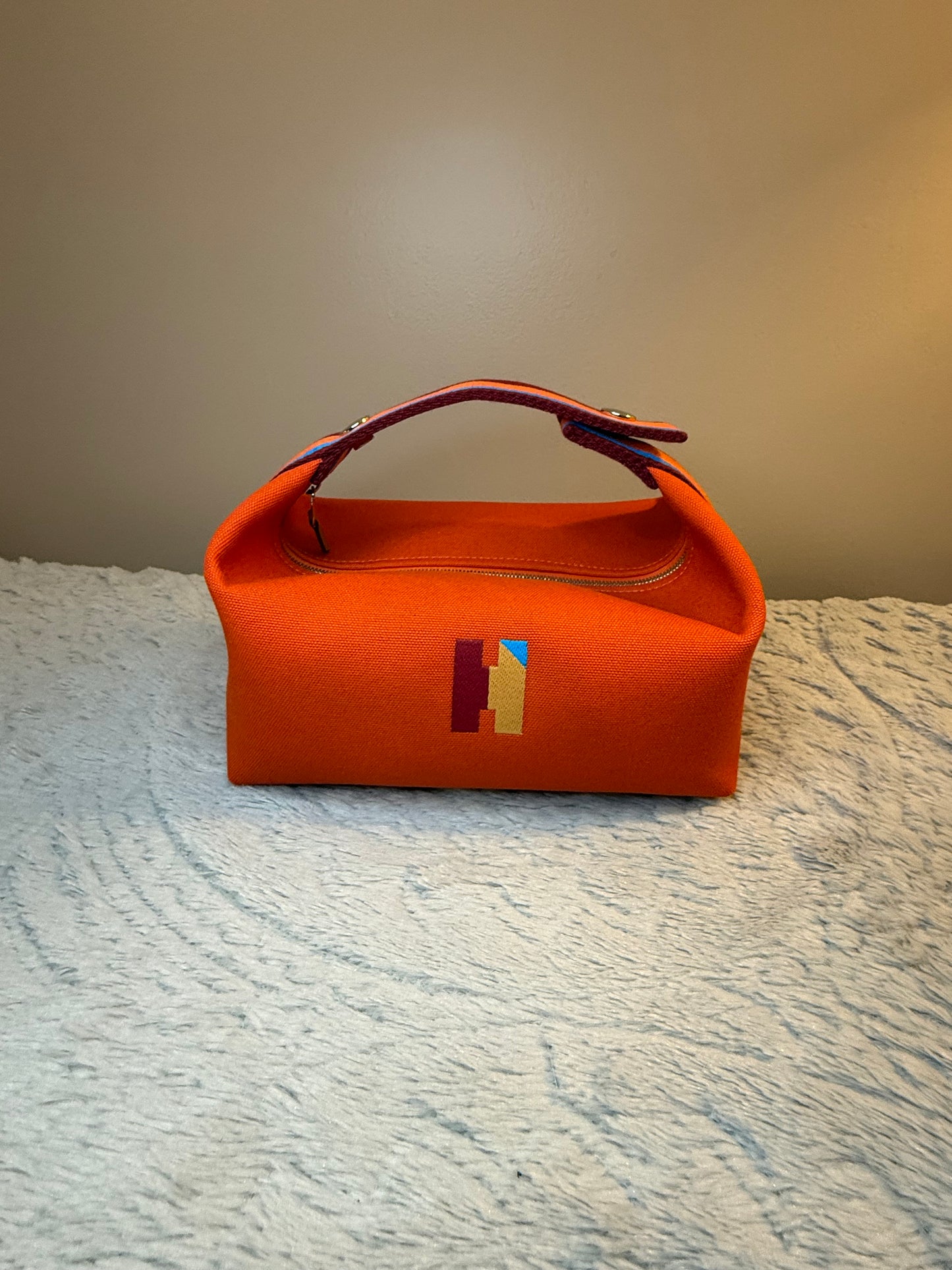 Hermes Bride-a-Brac H Pavillon case with aftermarket crossbody strap