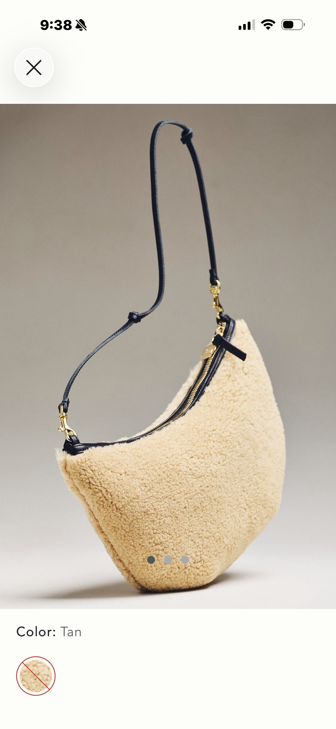 Clare V. Lune Shoulder Bag -NWT