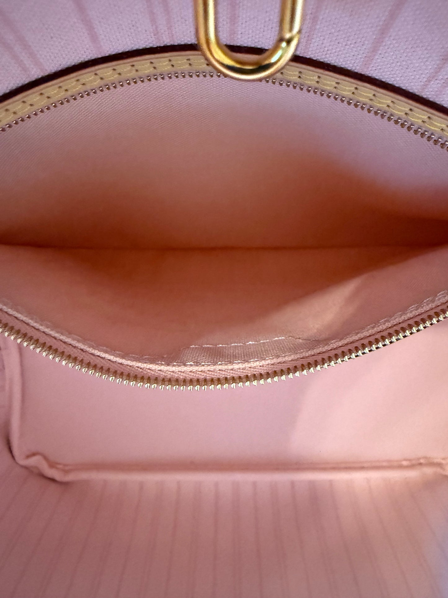 Louis Vuitton Neverfull MM Azur/Rose Ballerine-New