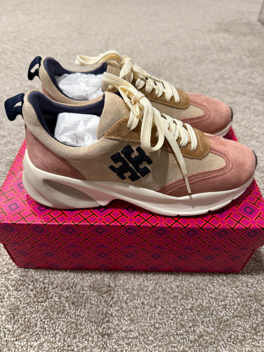 NEW- Tory Burch Good Luck Trainer, Size 8