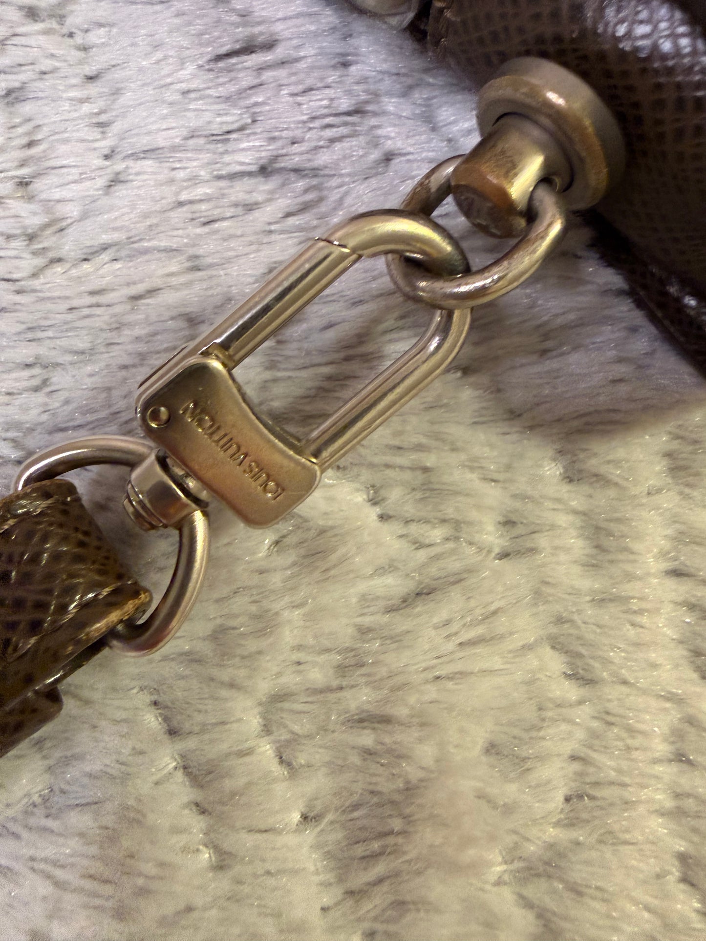 Louis Vuitton Baikal Taiga Clutch Bag
