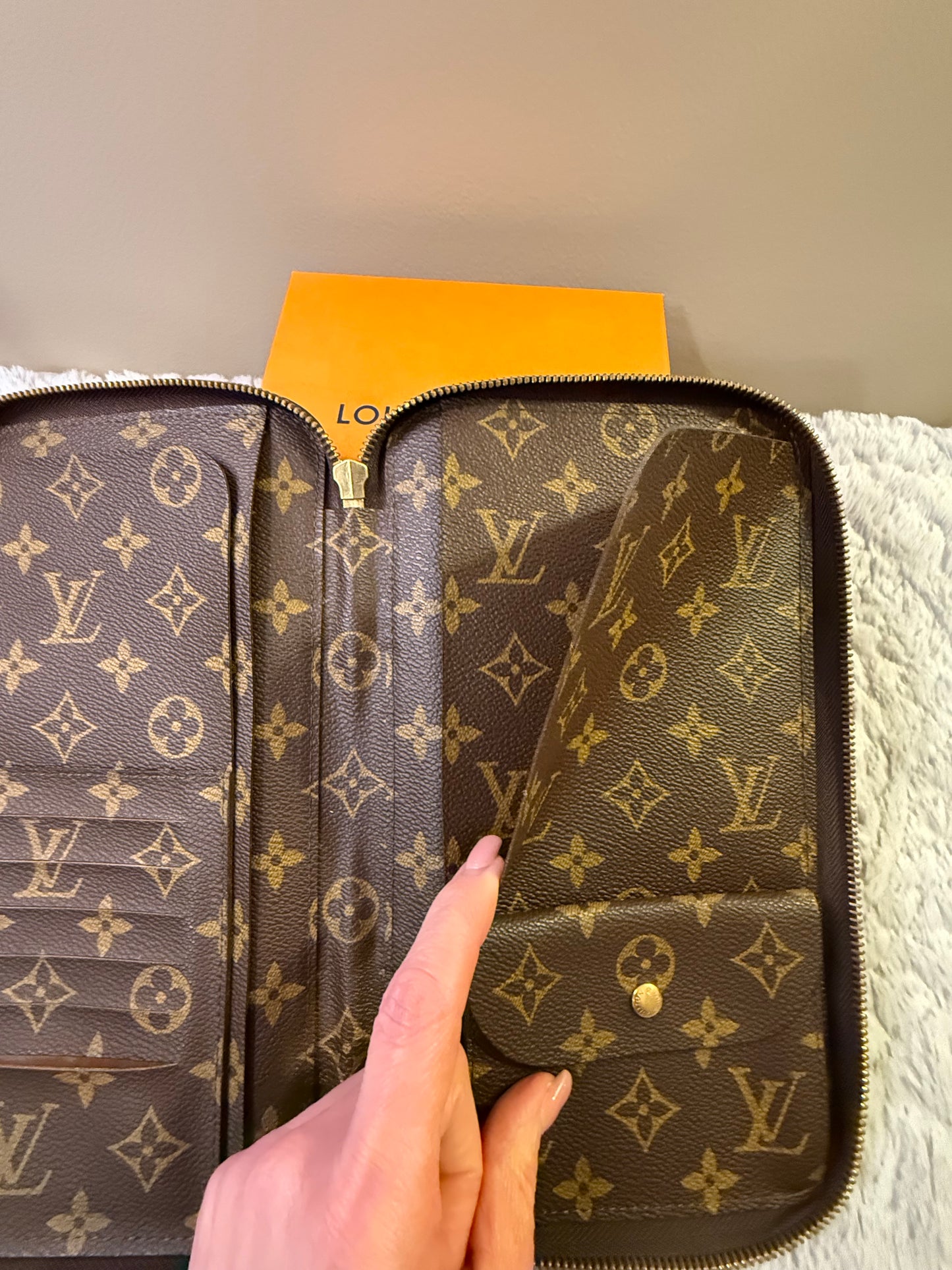 Louis Vuitton Extra Large Travel Wallet/ Organizer