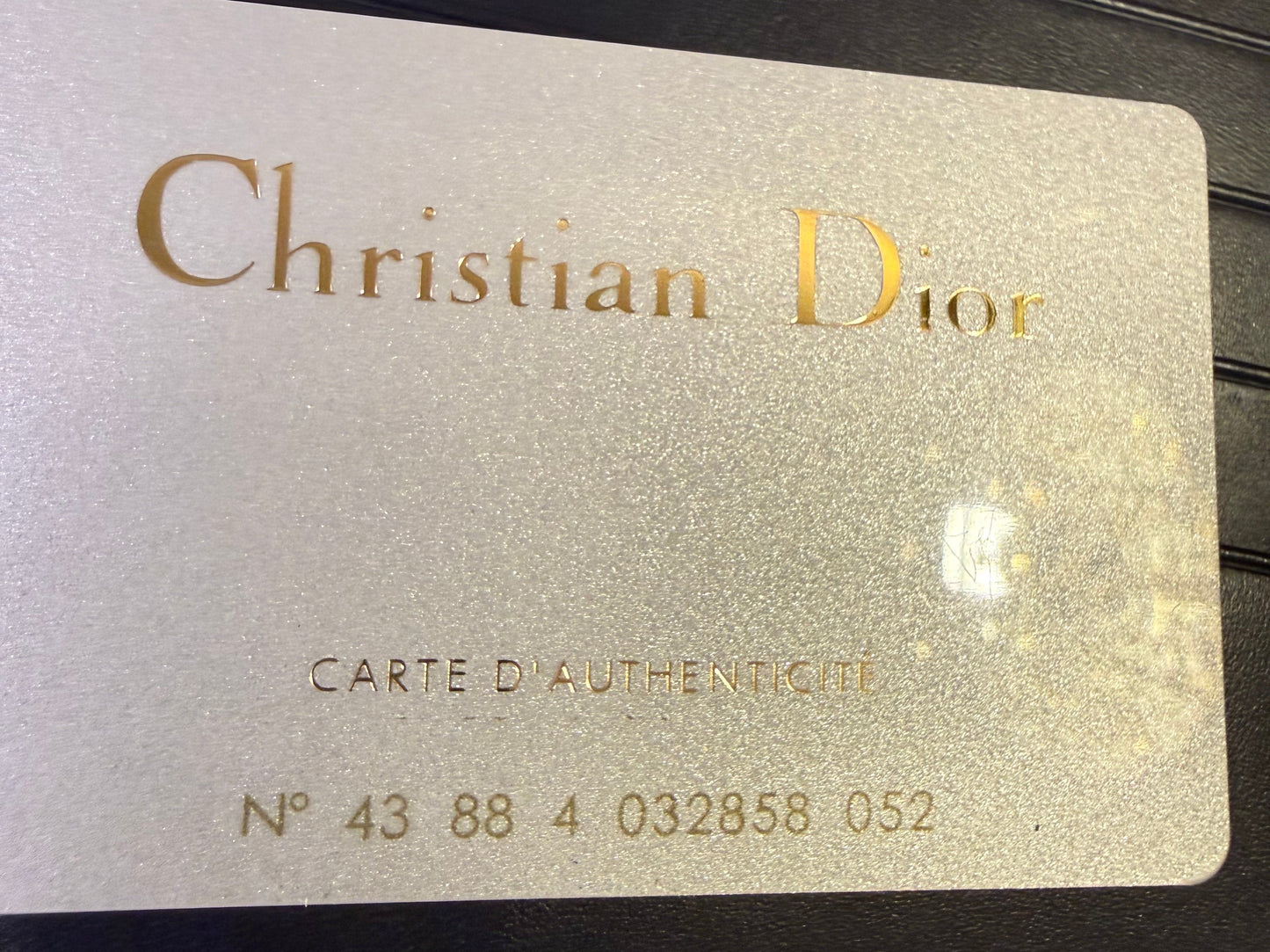 Dior Navy Blue Monogram Trotter Saddle Flap Long Wallet