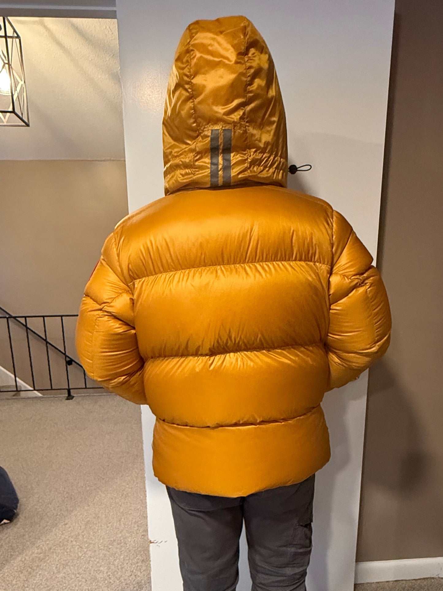 NWOT- Canada Goose Croften Hooded Puffer- Emblem Gold