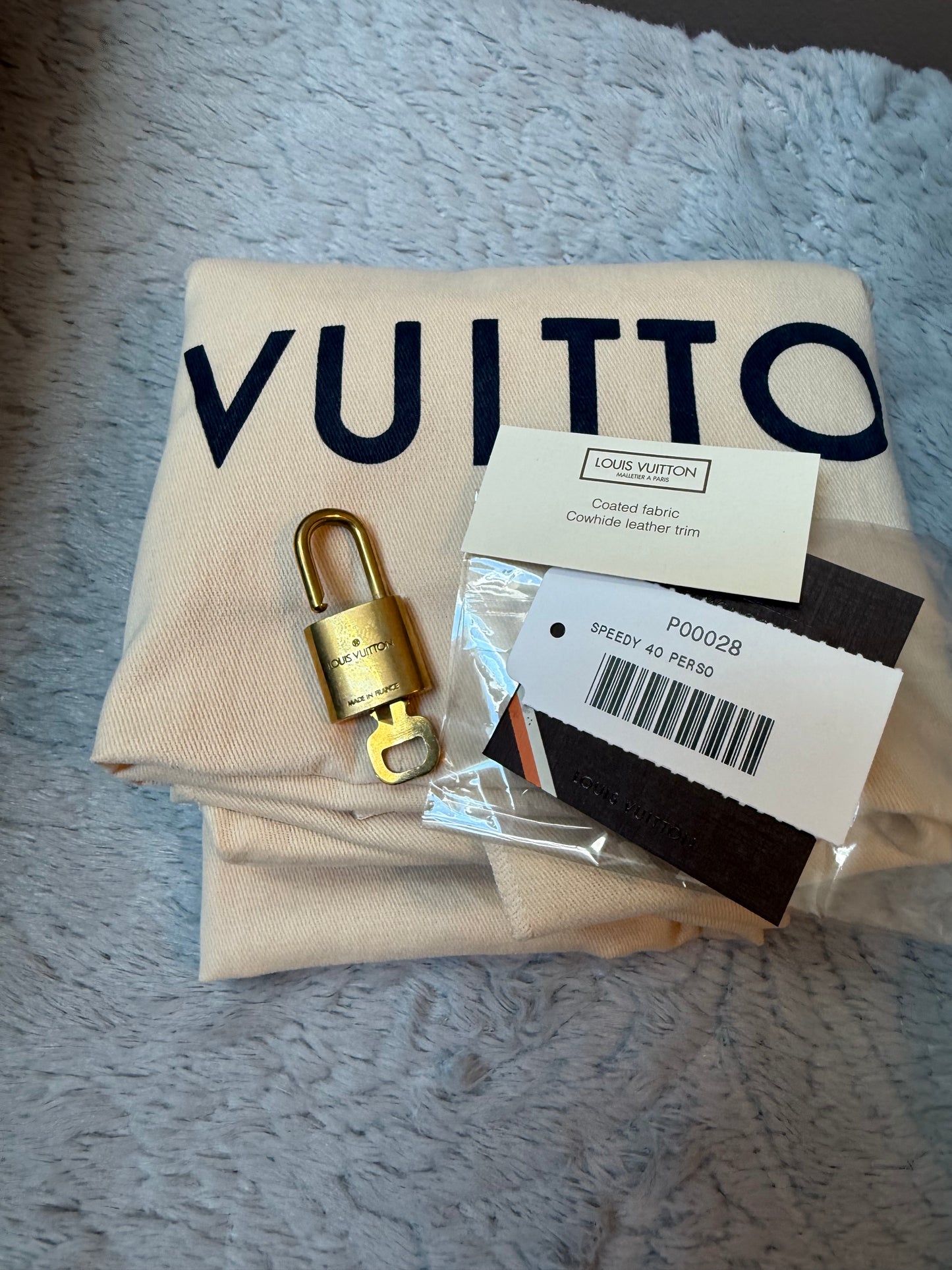 Louis Vuitton Speedy 40-customized