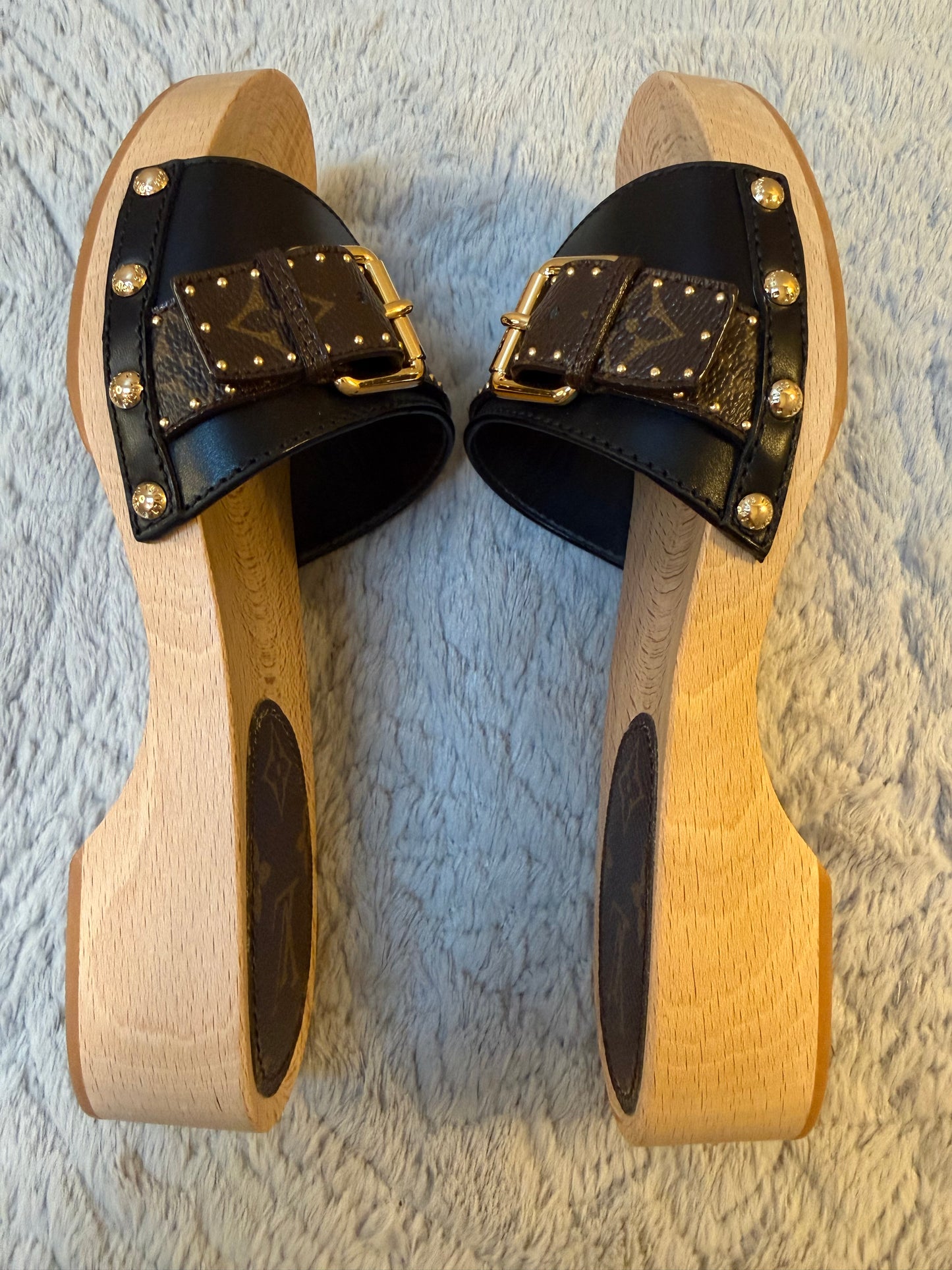 Louis Vuitton Monogram Cottage Mule | Size US 8 / EU 39