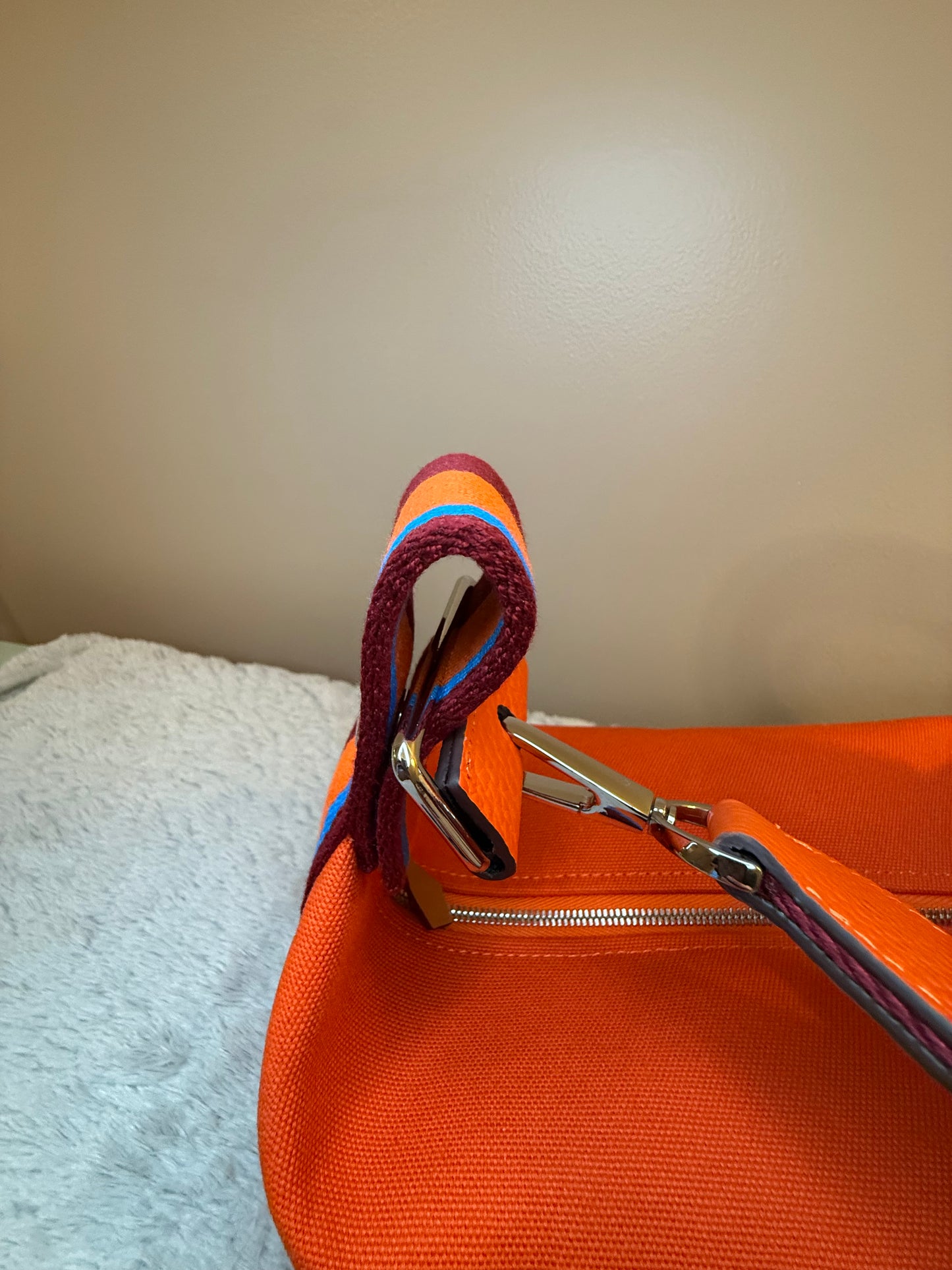 Hermes Bride-a-Brac H Pavillon case with aftermarket crossbody strap