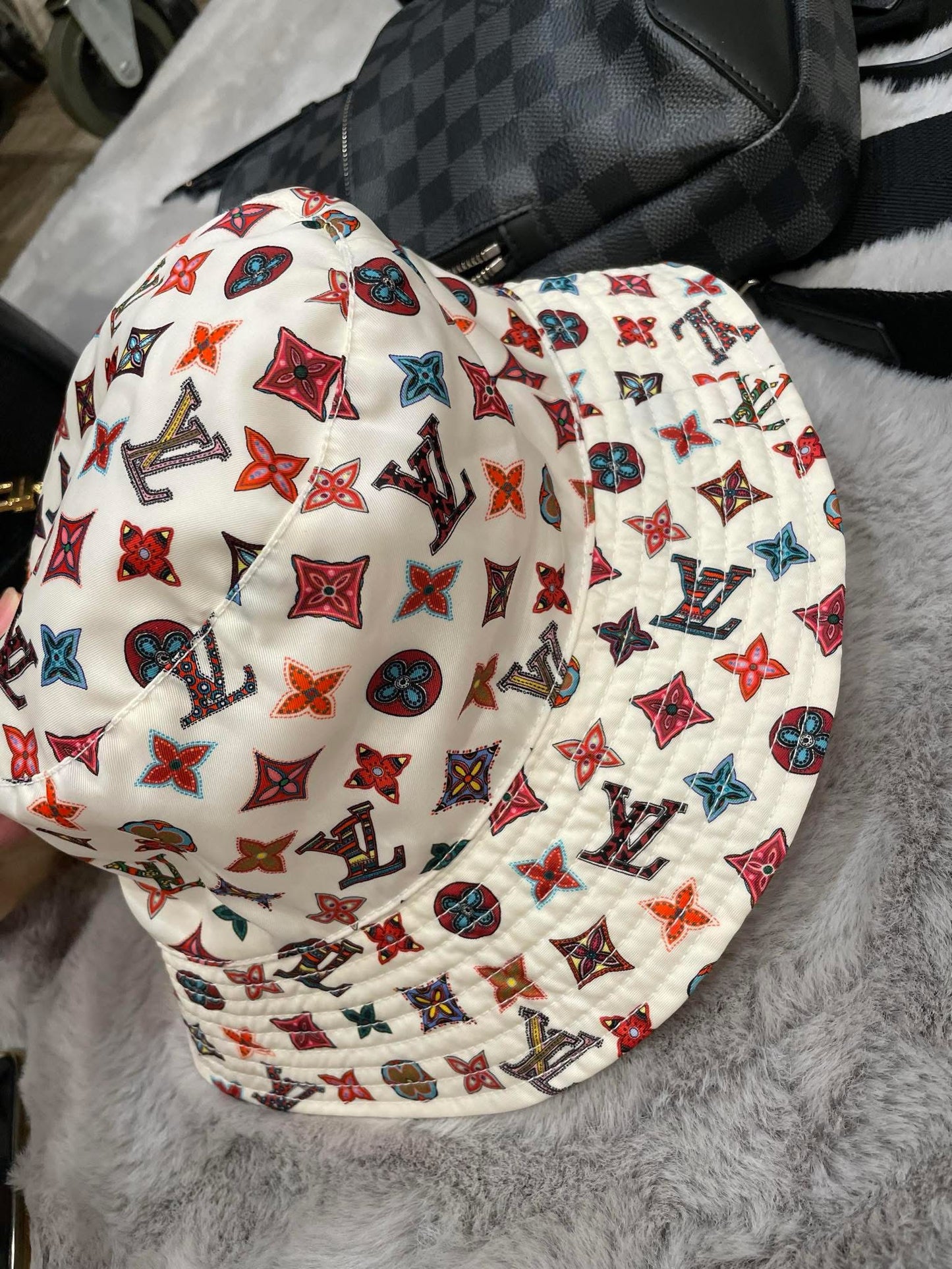 Louis Vuitton Monogram Lovelygram Bucket Hat