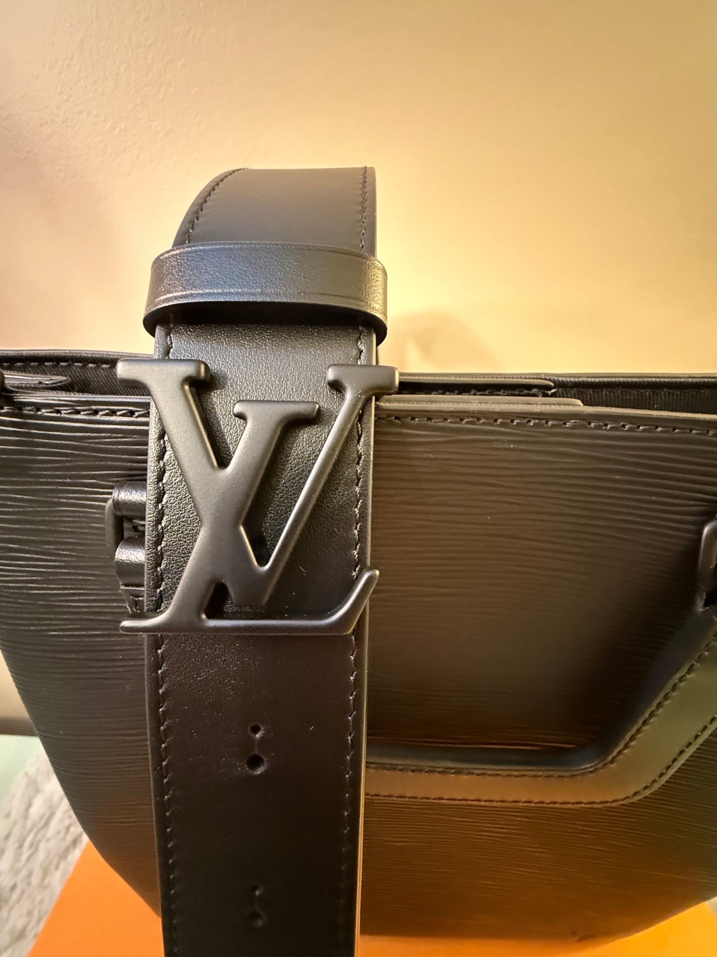 Louis Vuitton Sac Plat Fold 2 Way Epi Leather