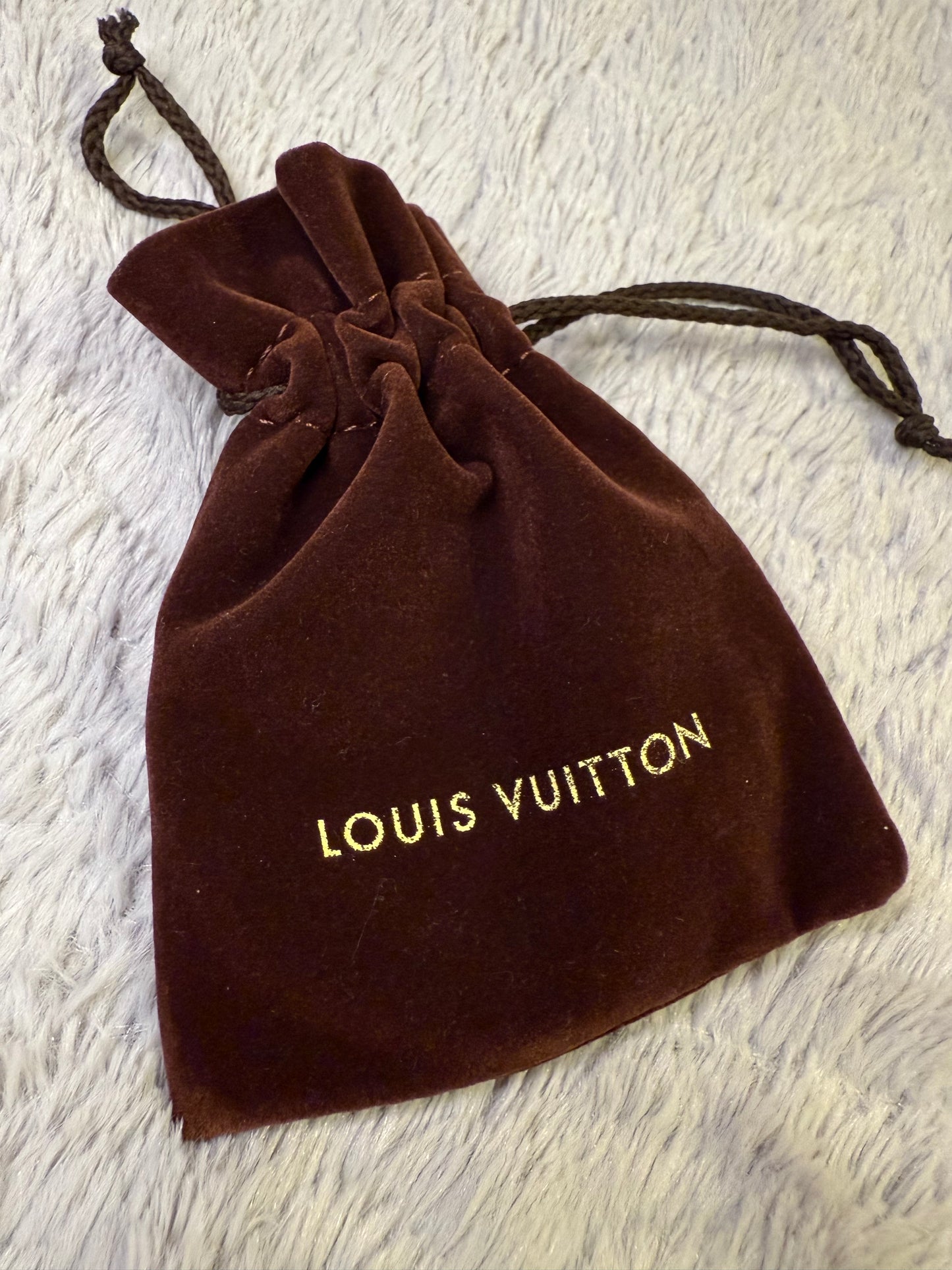 Louis Vuitton Resin Swarovski Medium Inclusion Bracelet PM Maroon.