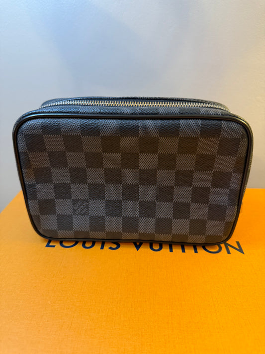 Louis Vuitton Damier Graphite Canvas Toilet Pouch PM