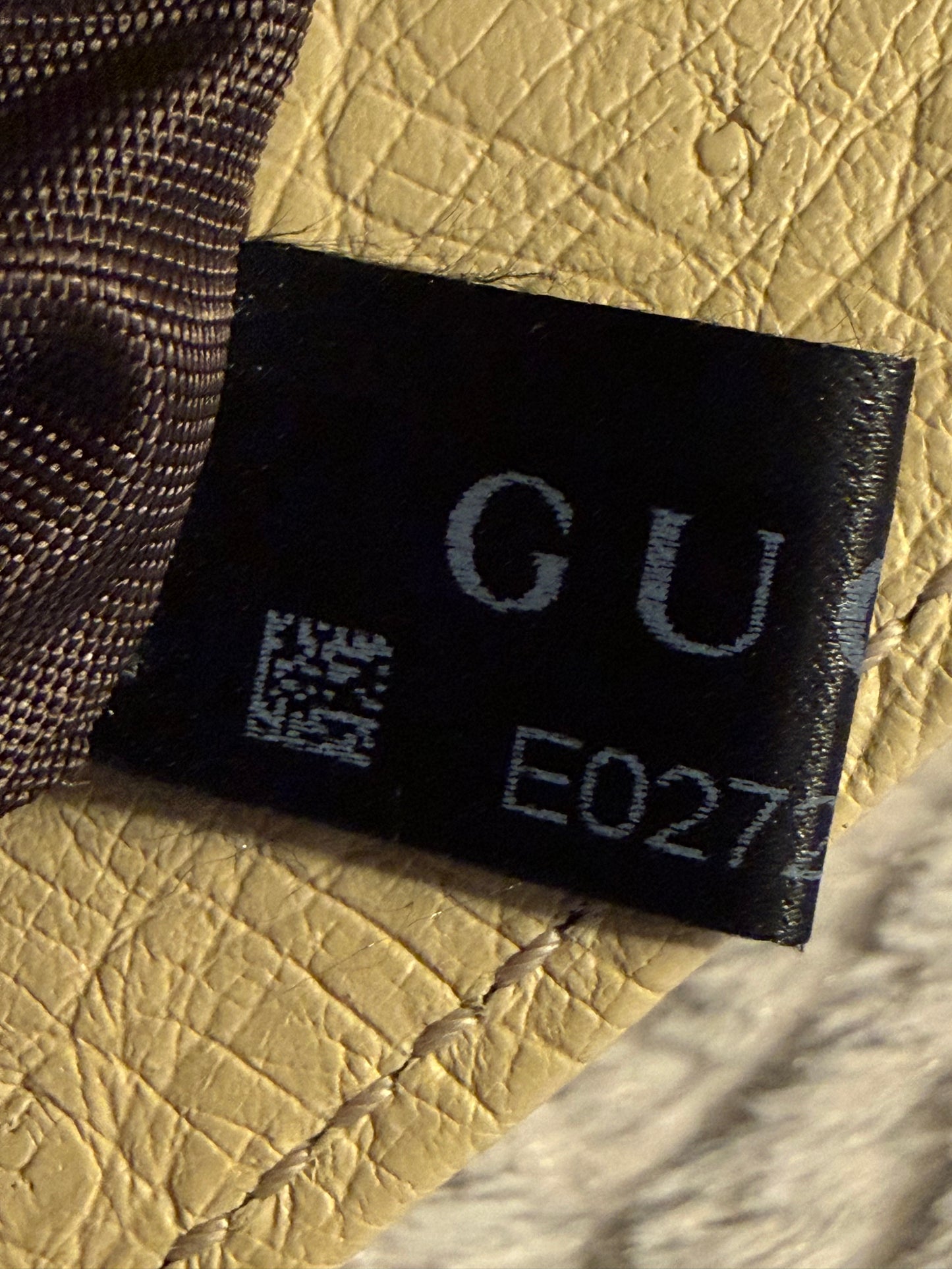 Gucci Ostrich Arli Top Handle Bag
