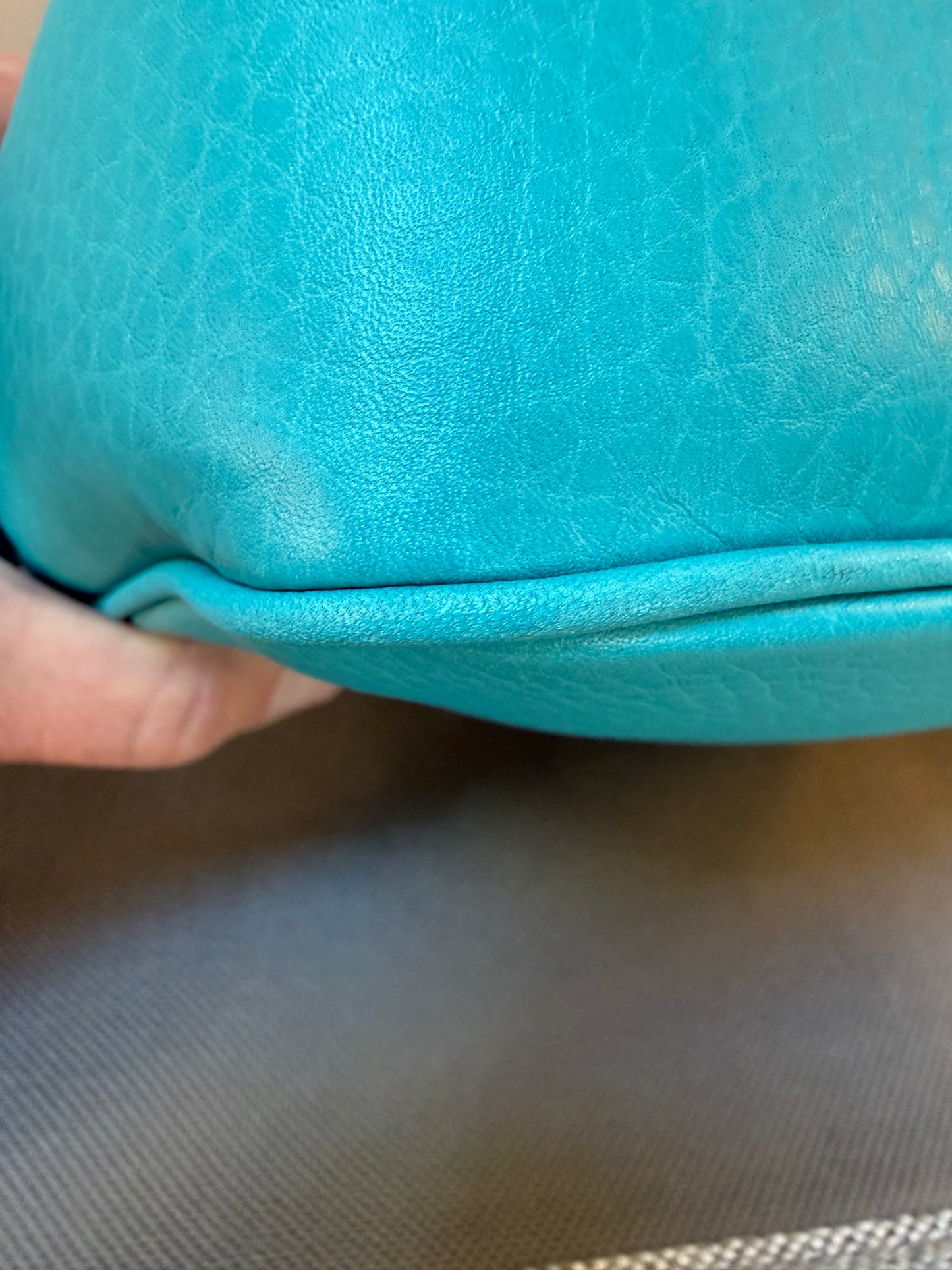 Gucci Soho Disco Bag – Turquoise Teal Pebbled Leather