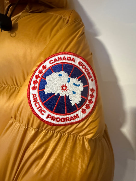 NWOT- Canada Goose Croften Hooded Puffer- Emblem Gold