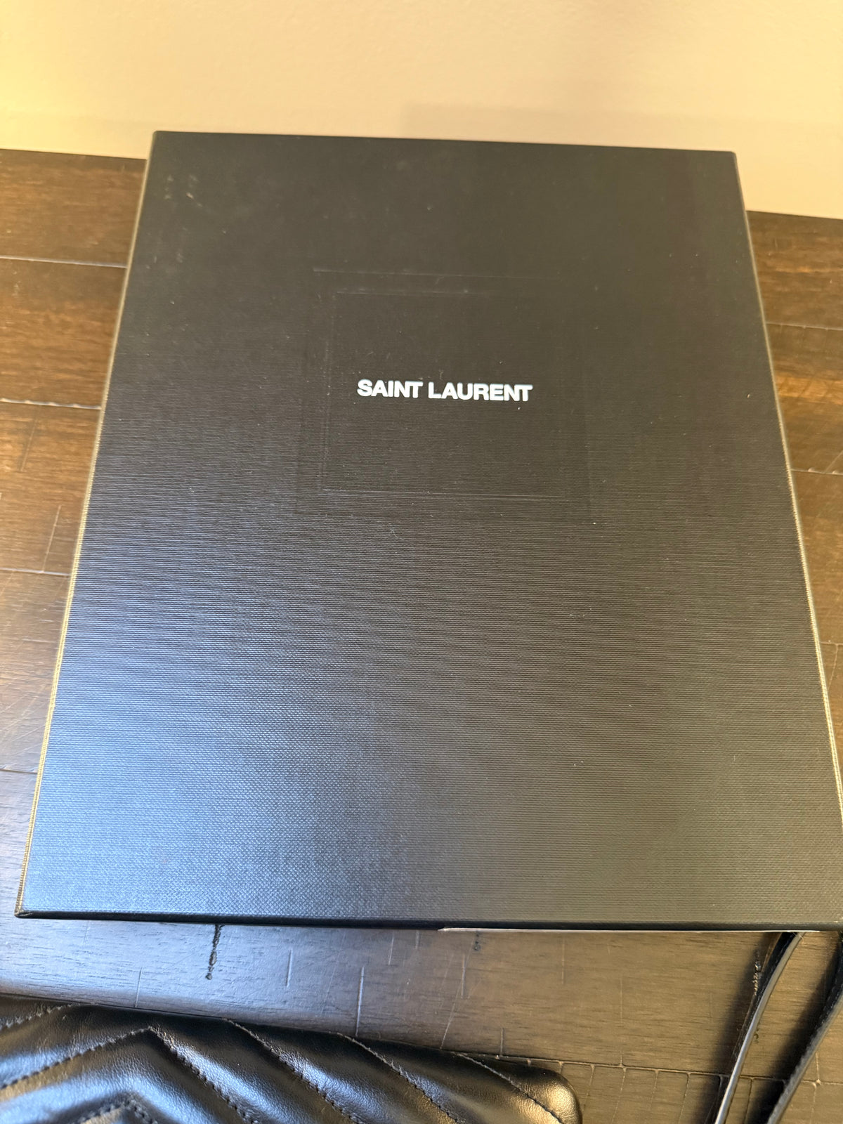 YSL Leather Clutch
