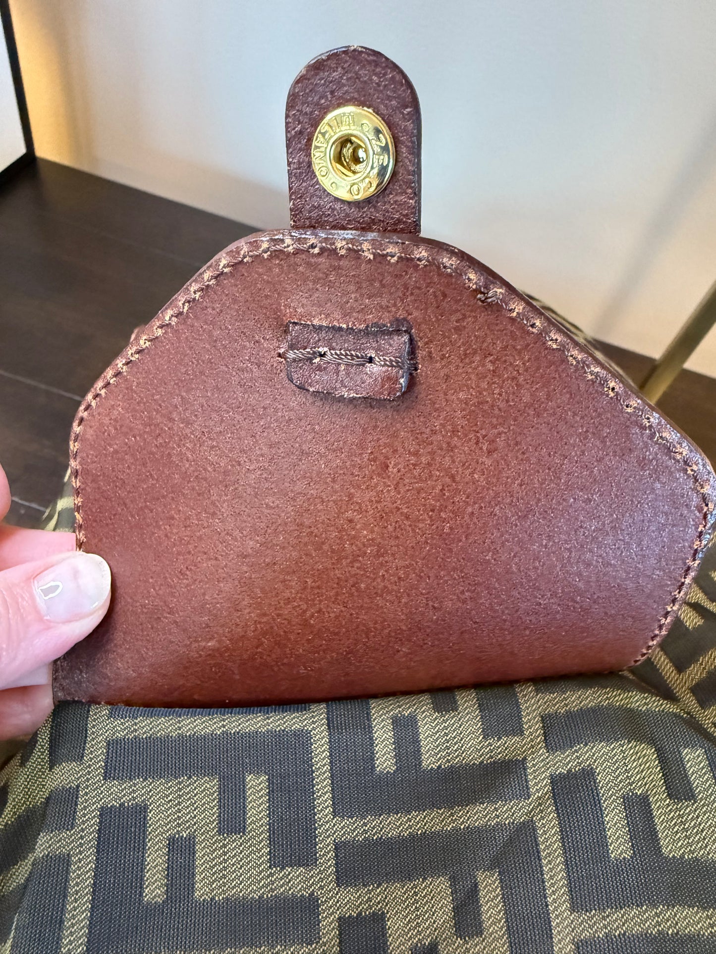 Fendi Zucca Foldable Tote, Vintage
