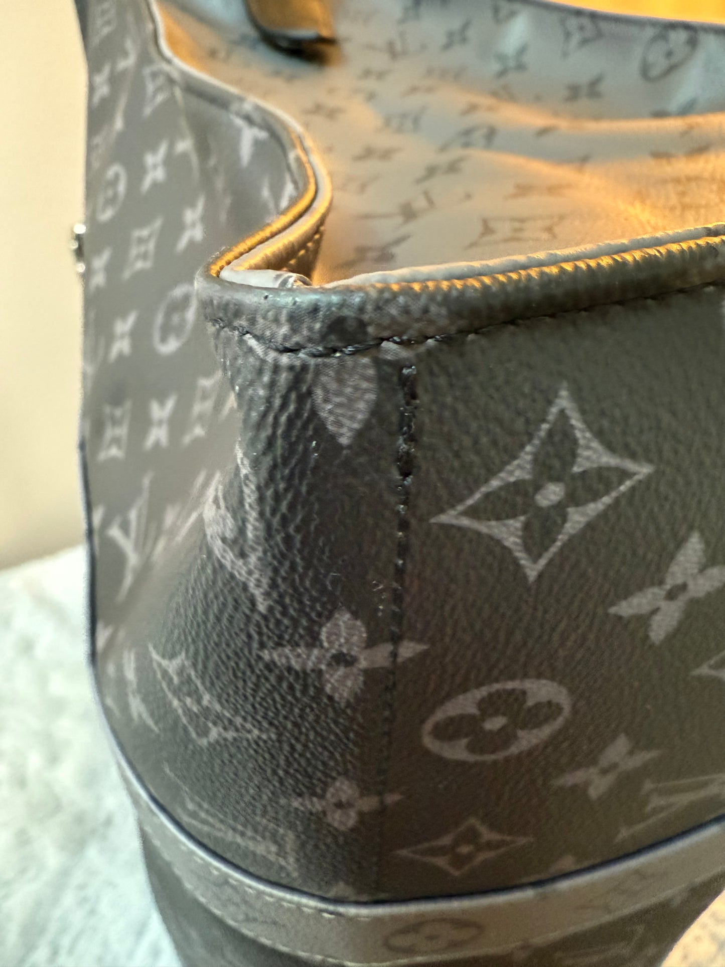 Louis Vuitton Eclipse Cabas Monogram GM Travel Tote