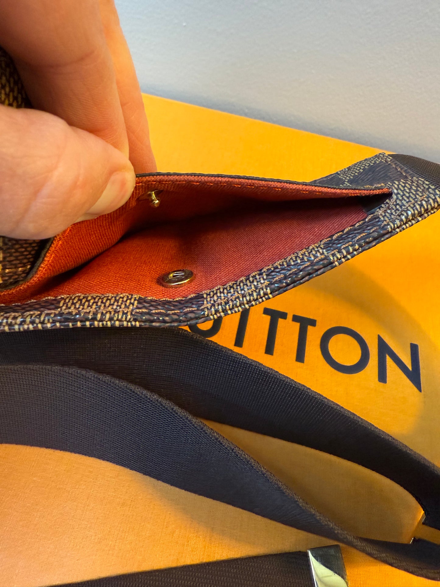 Louis Vuitton Damier Ebene Geronimos