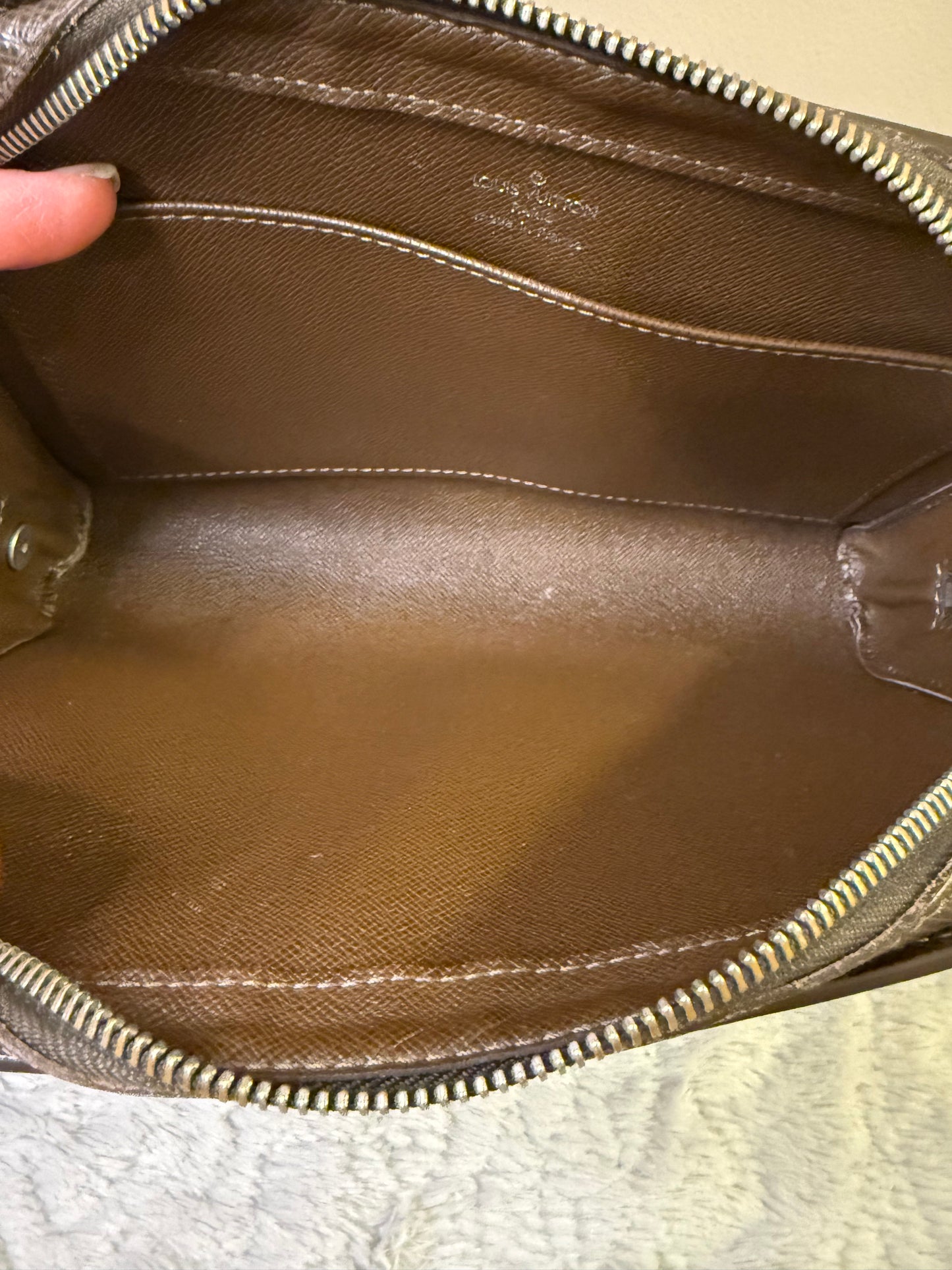 Louis Vuitton Baikal Taiga Clutch Bag