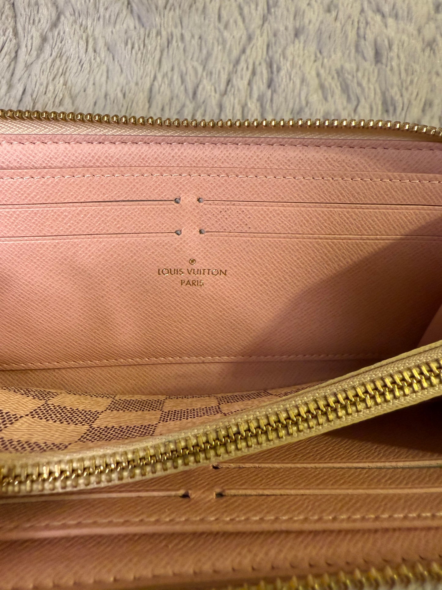 Louis Vuitton Azur Clemence Wallet