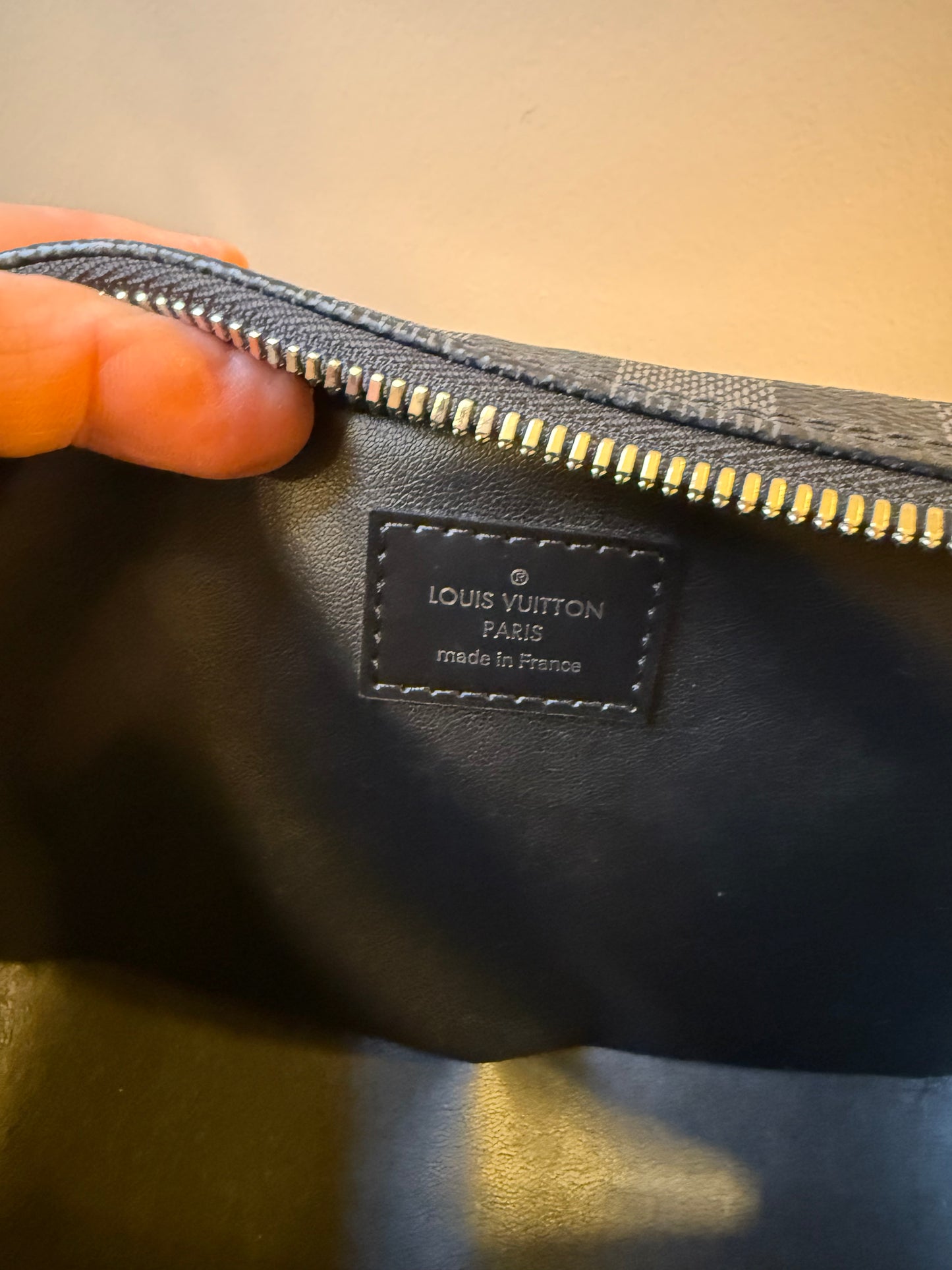 Louis Vuitton Damier Graphite Canvas Toilet Pouch PM