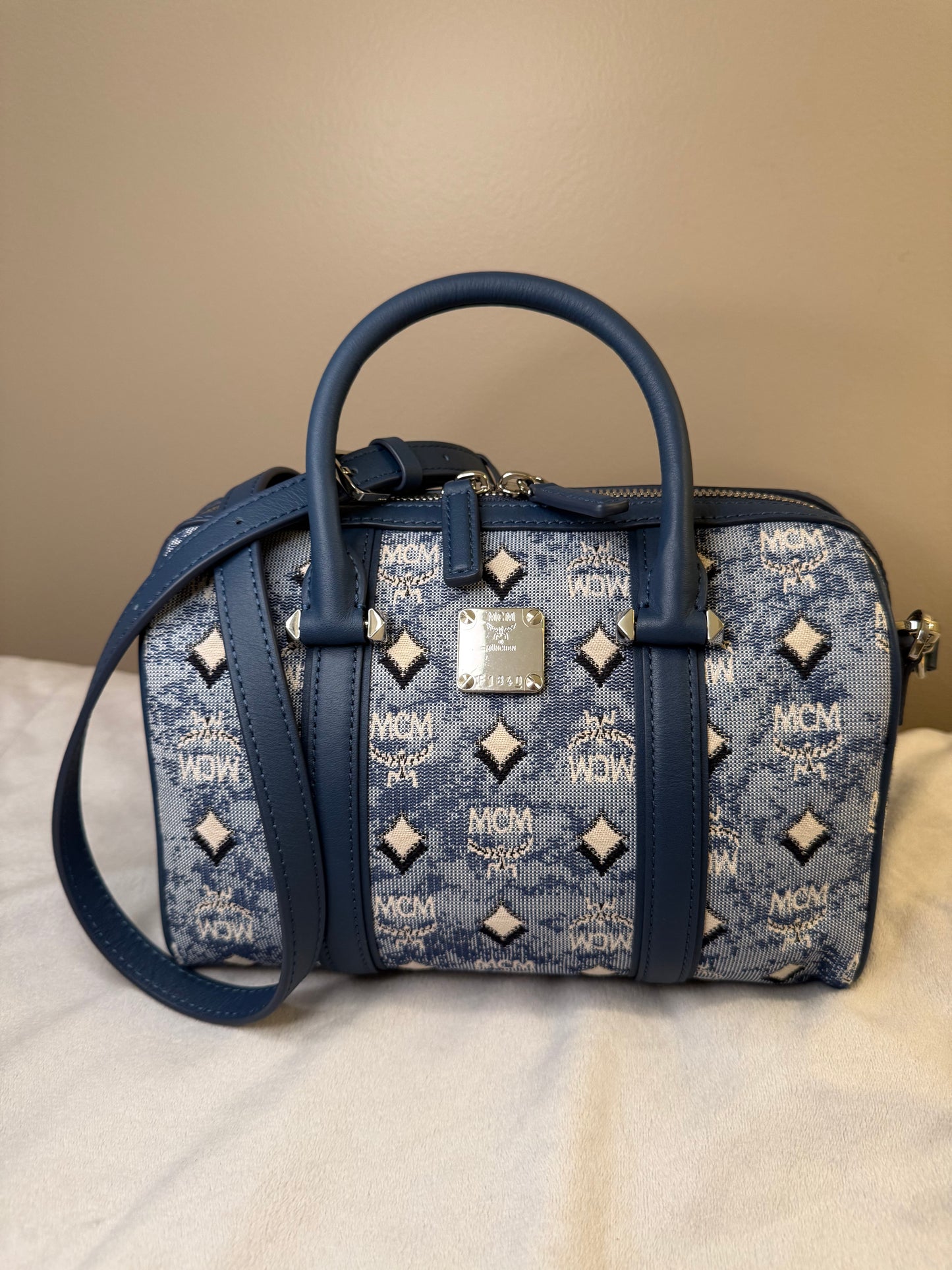 MCM Aren Barrel Bag (Boston Bag)- NWT