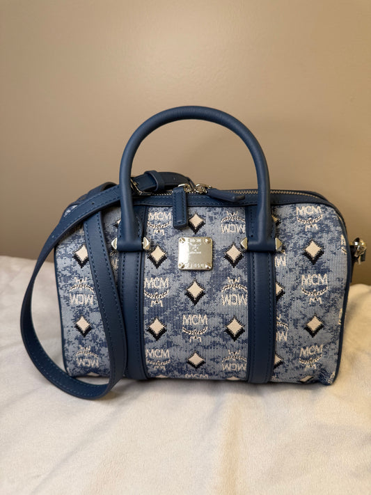 MCM Aren Barrel Bag (Boston Bag)- NWT